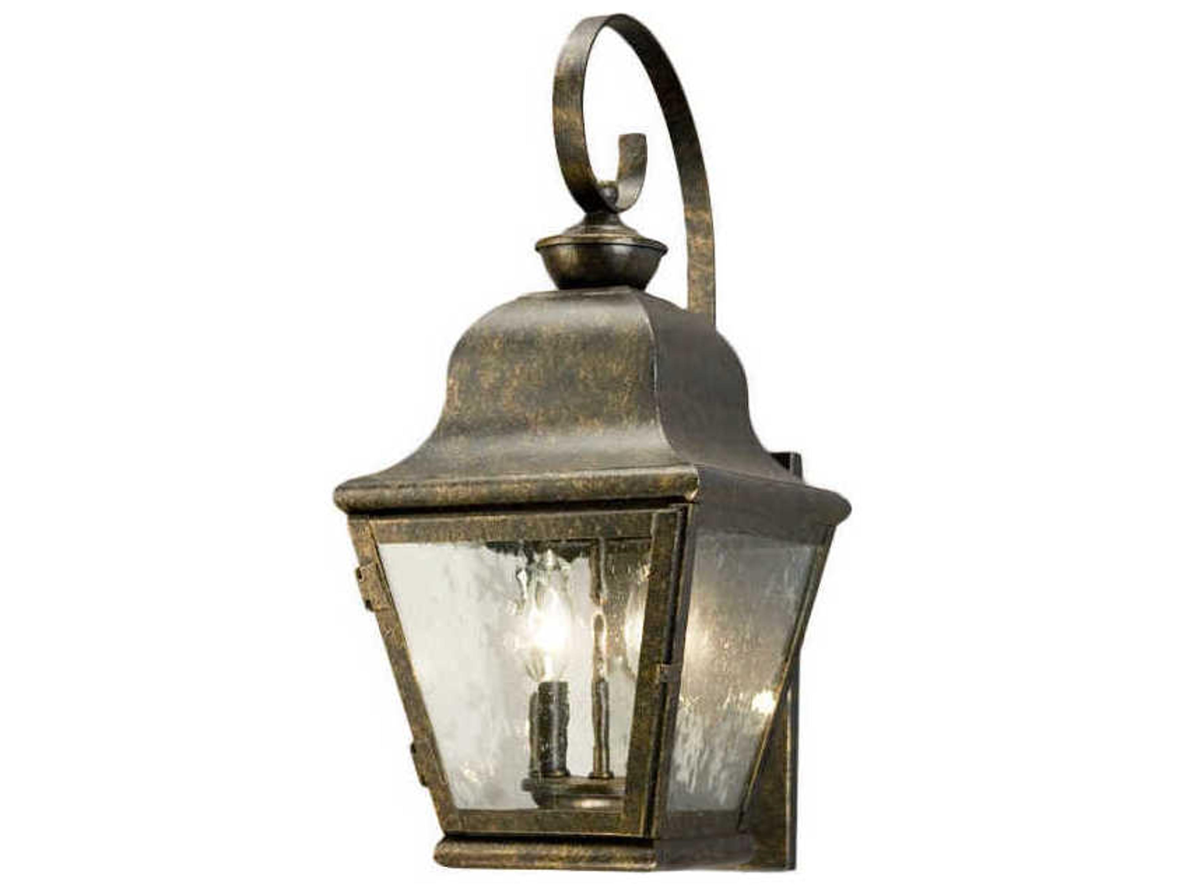 Palmer 2 - Light Glass Outdoor Wall Light