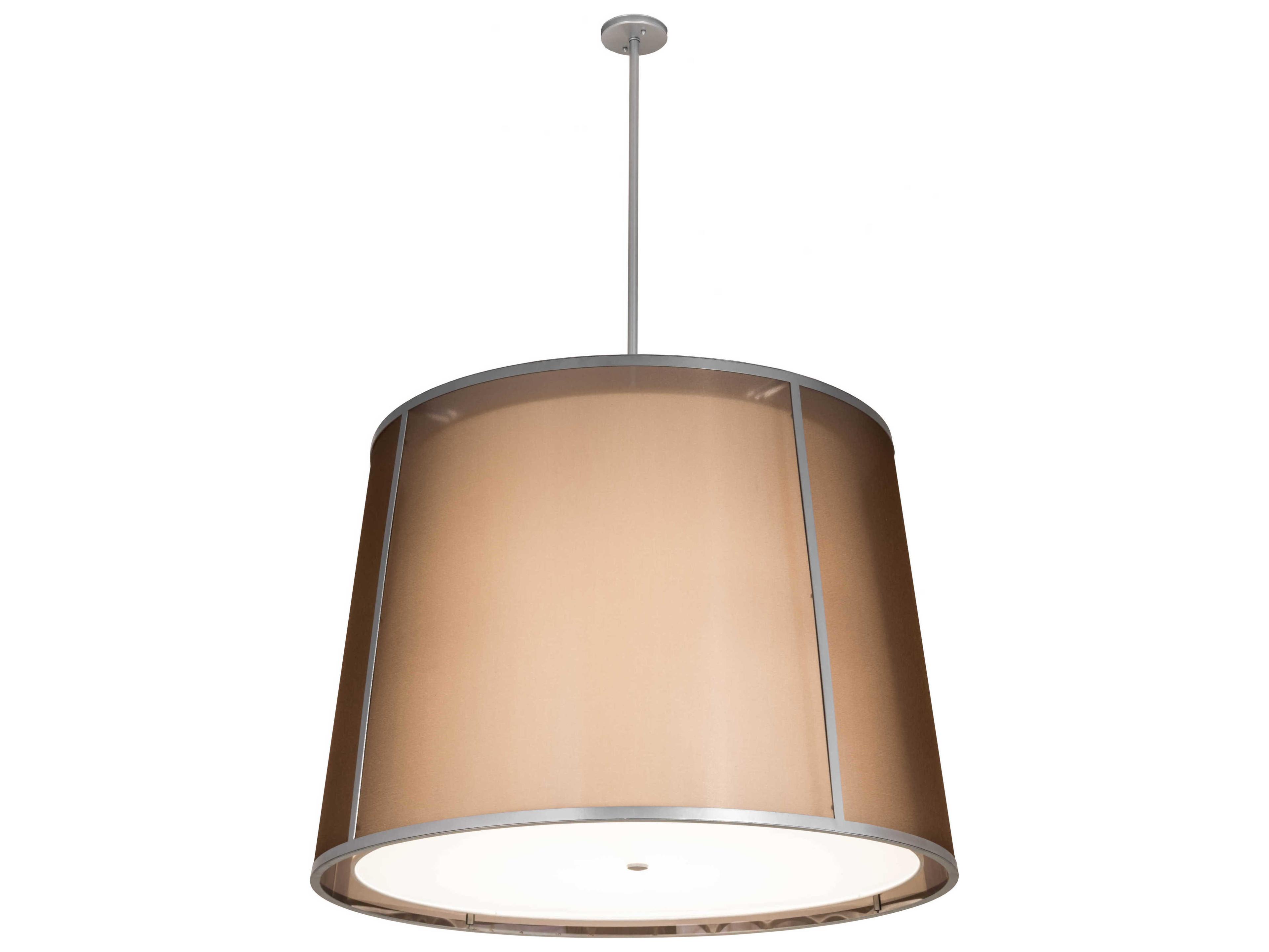 4-Light Brown Empire Pendant