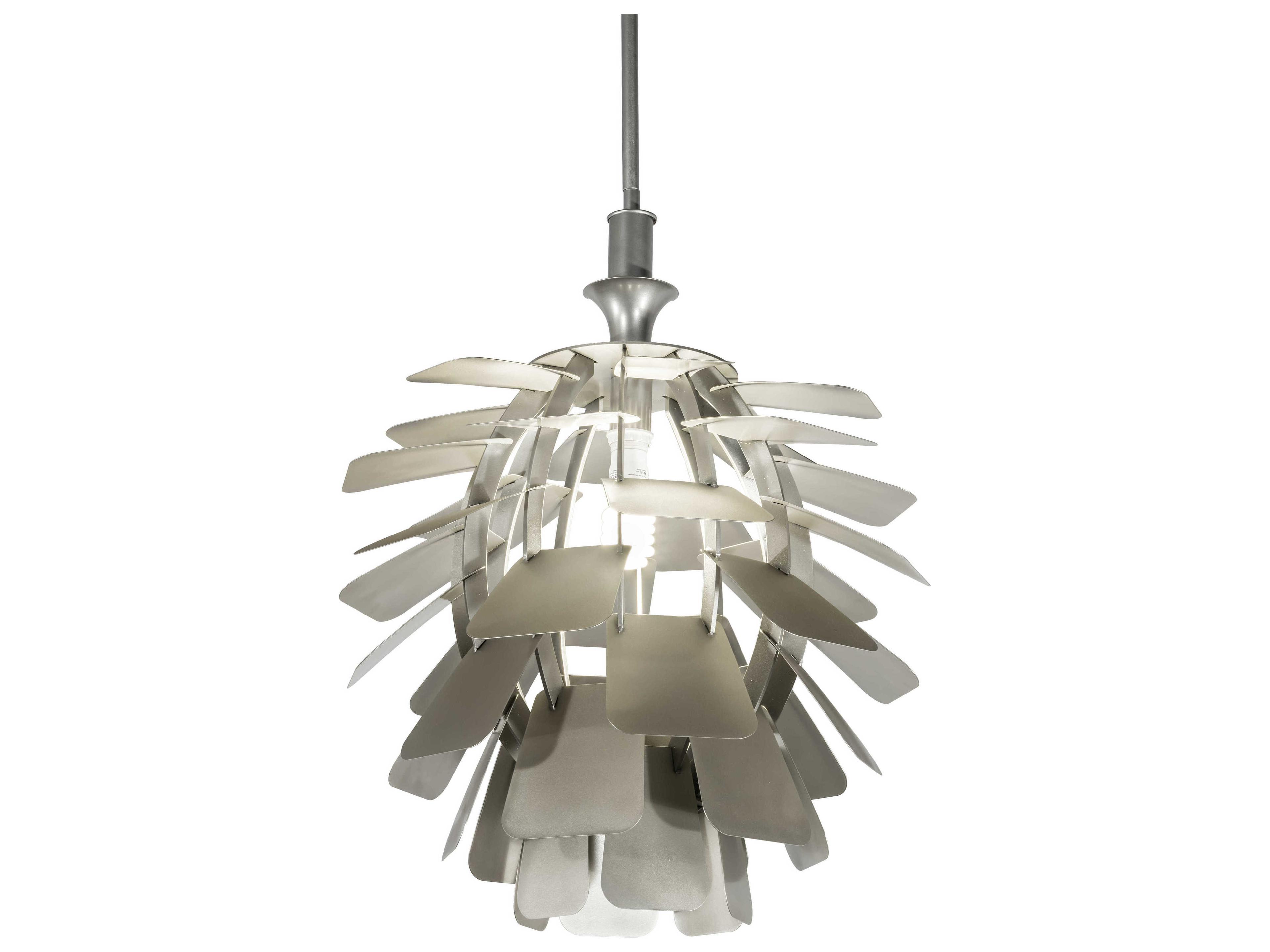 1-Light Nickel Pendant