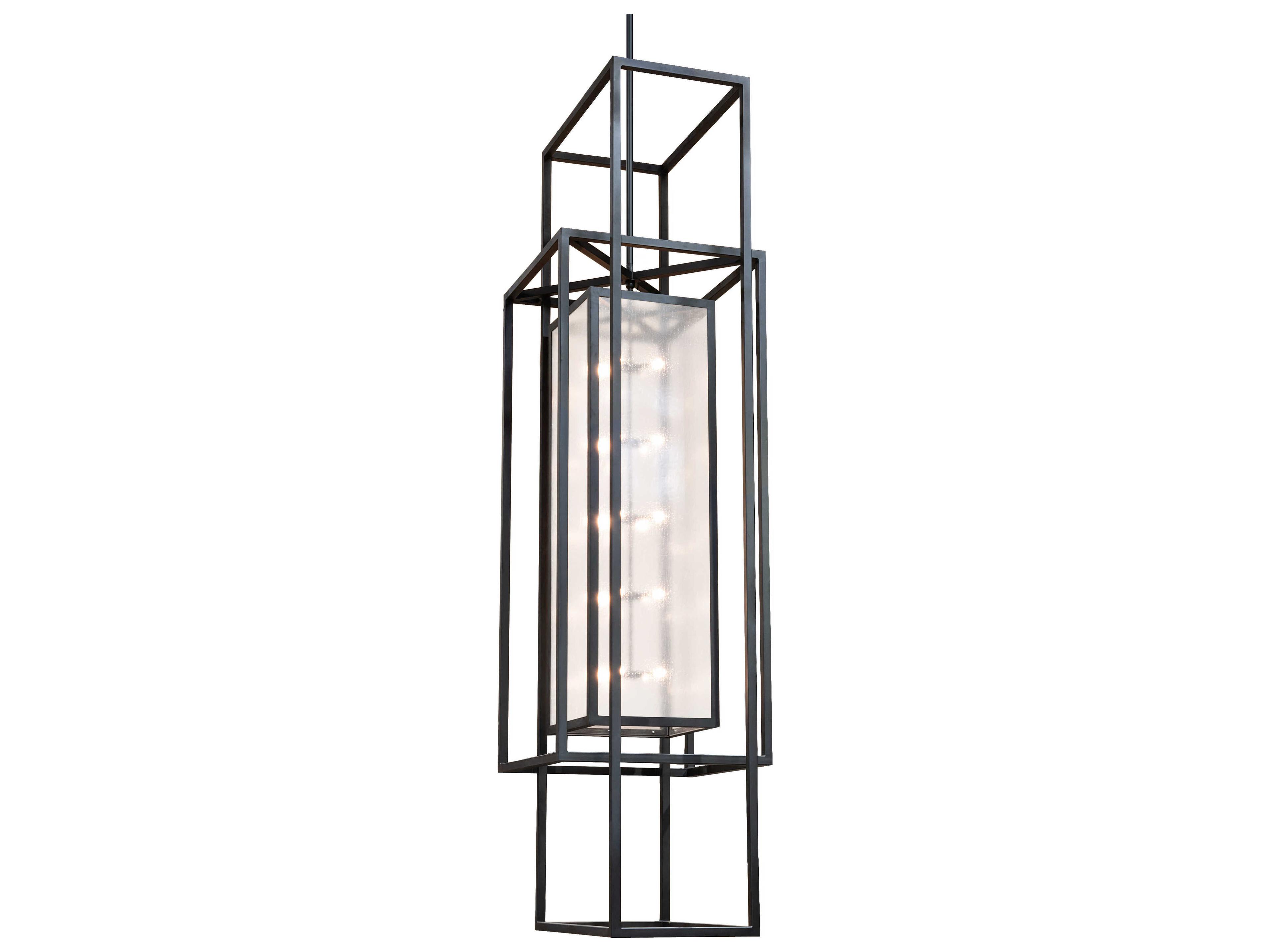 Meyda 20-Light Black LED Geometric Pendant