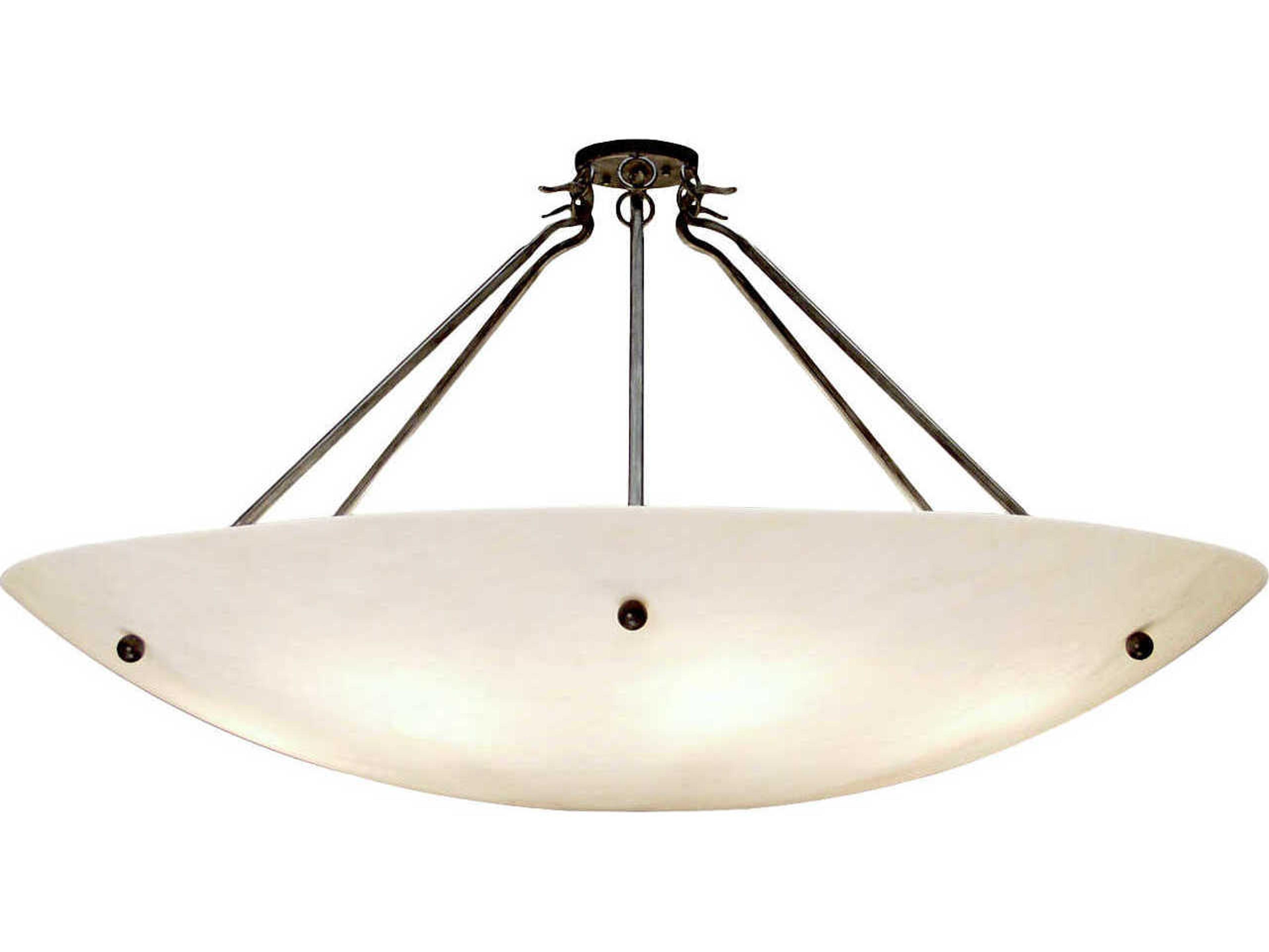 Quinby 8-Light White Bowl Pendant