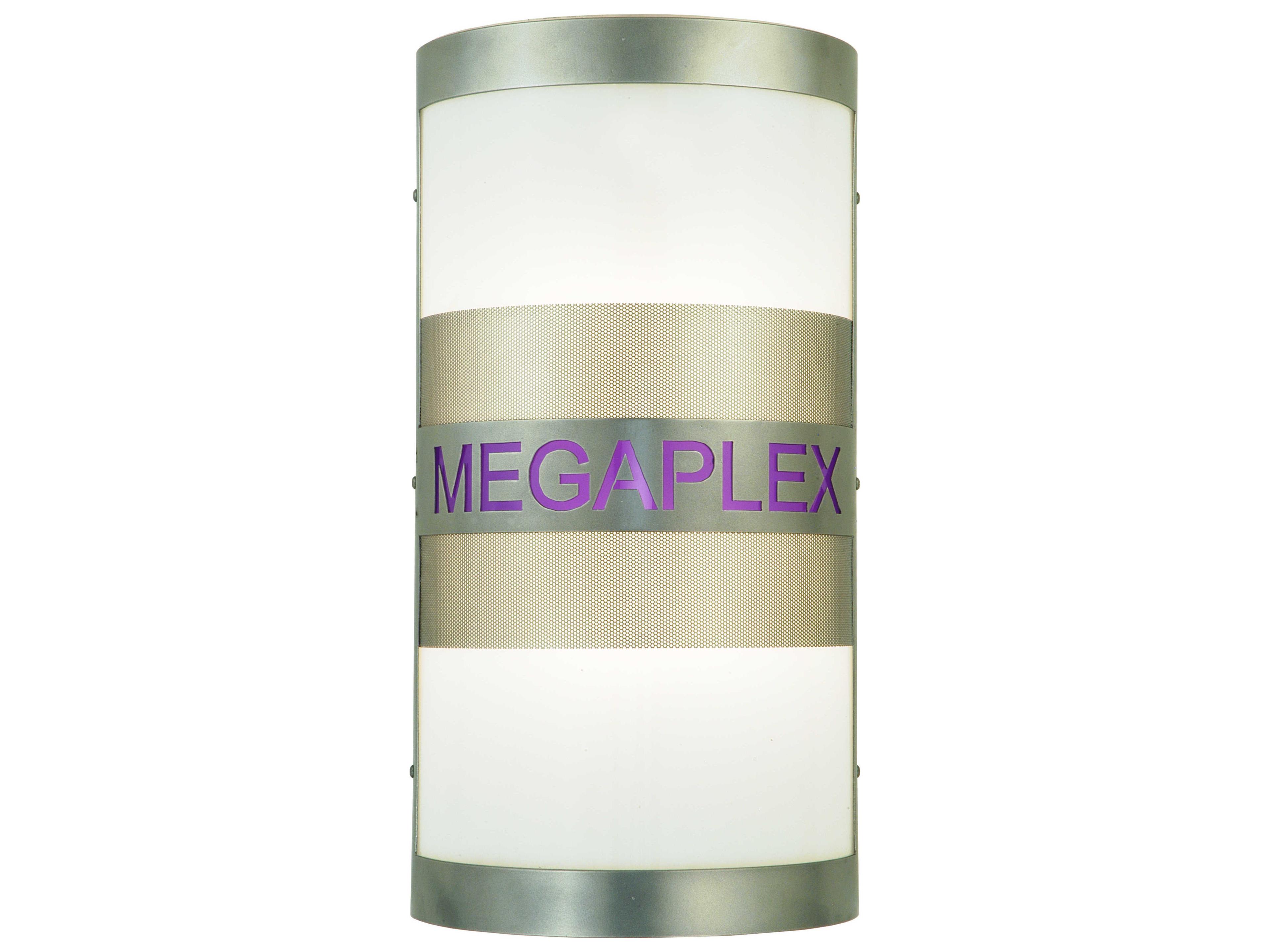 Recreation 2-Light Gray Wall Sconce