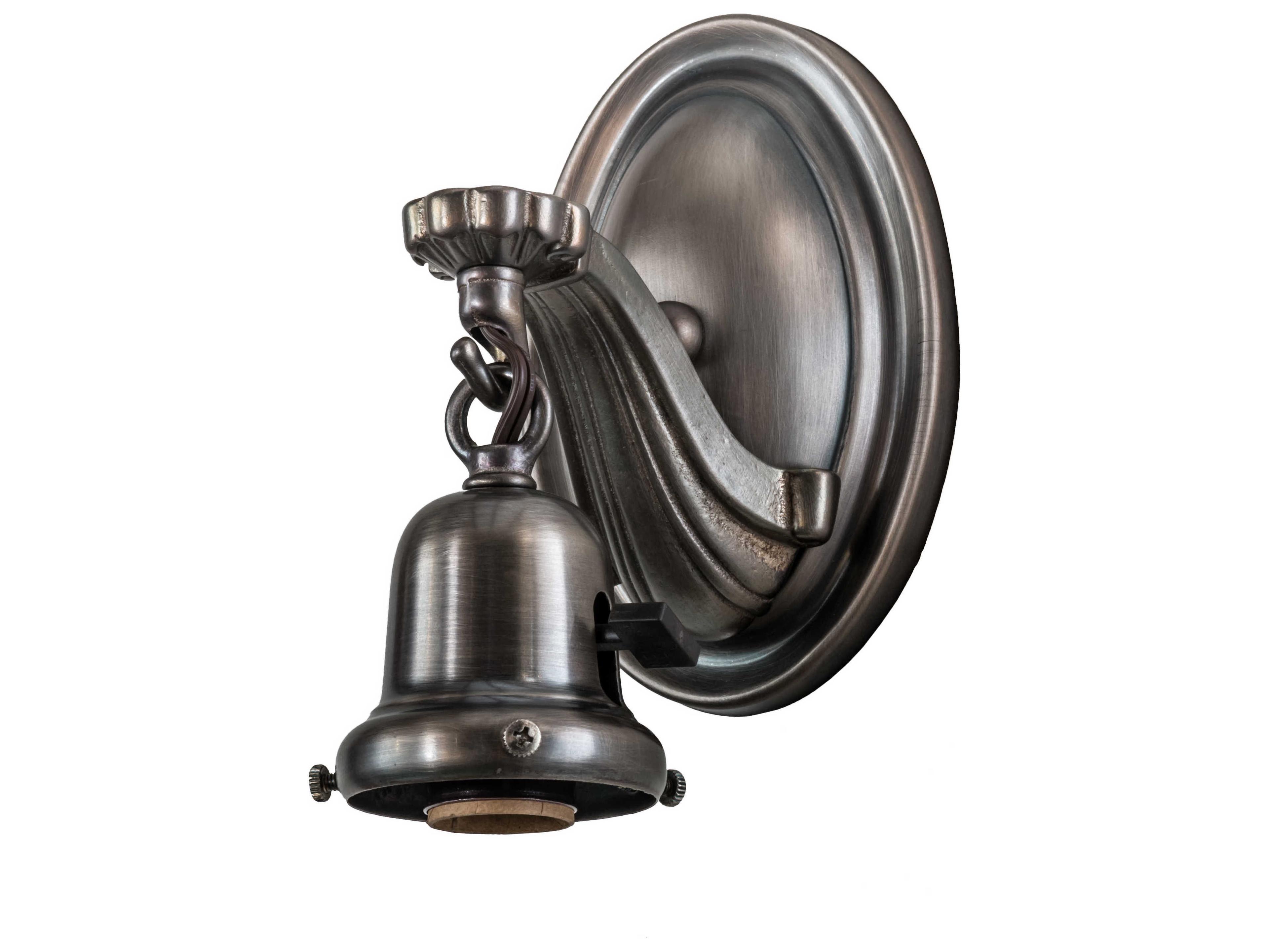Revival Antique Nickel Wall Sconce