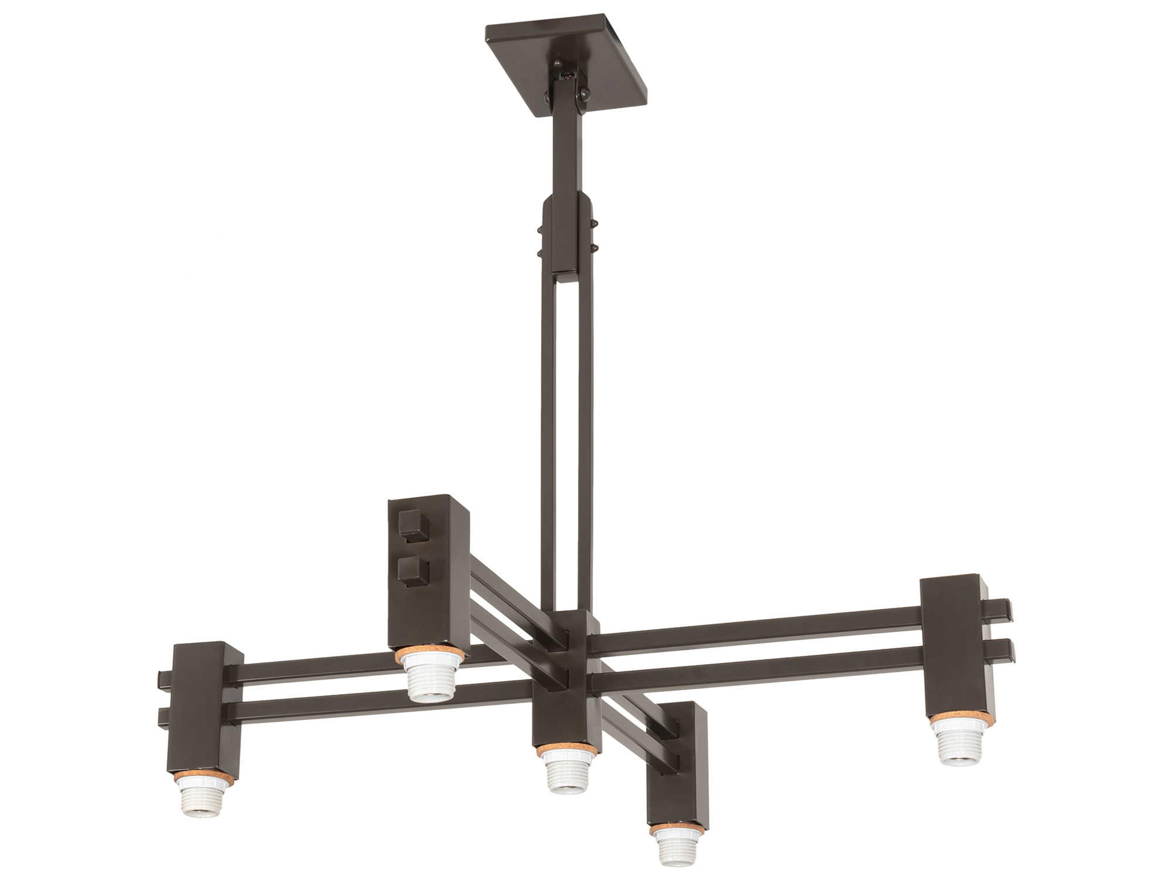 Roylance 5-Light Timeless Bronze Chandelier