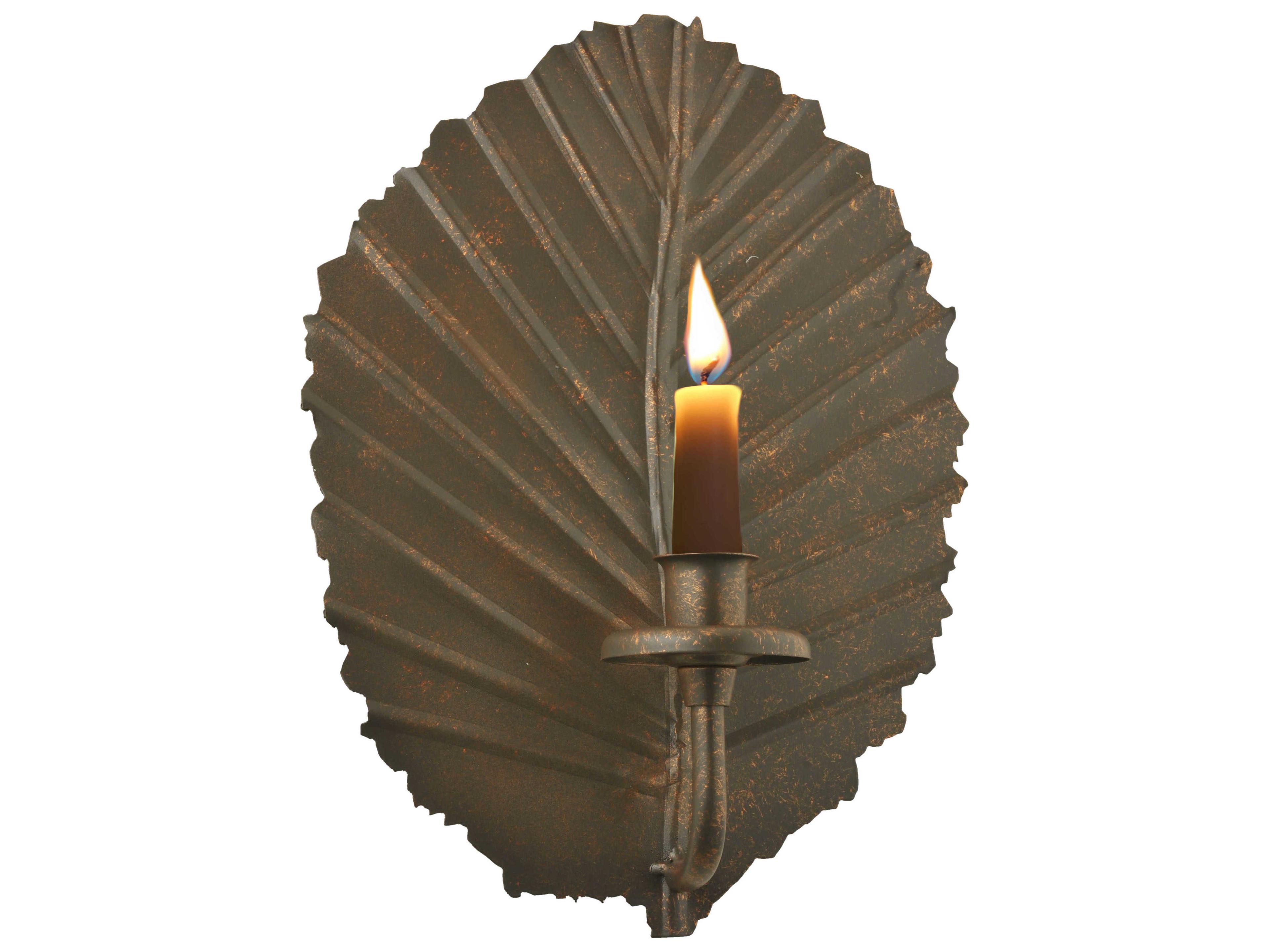Nicotiana Leaf Wall Candle Holder
