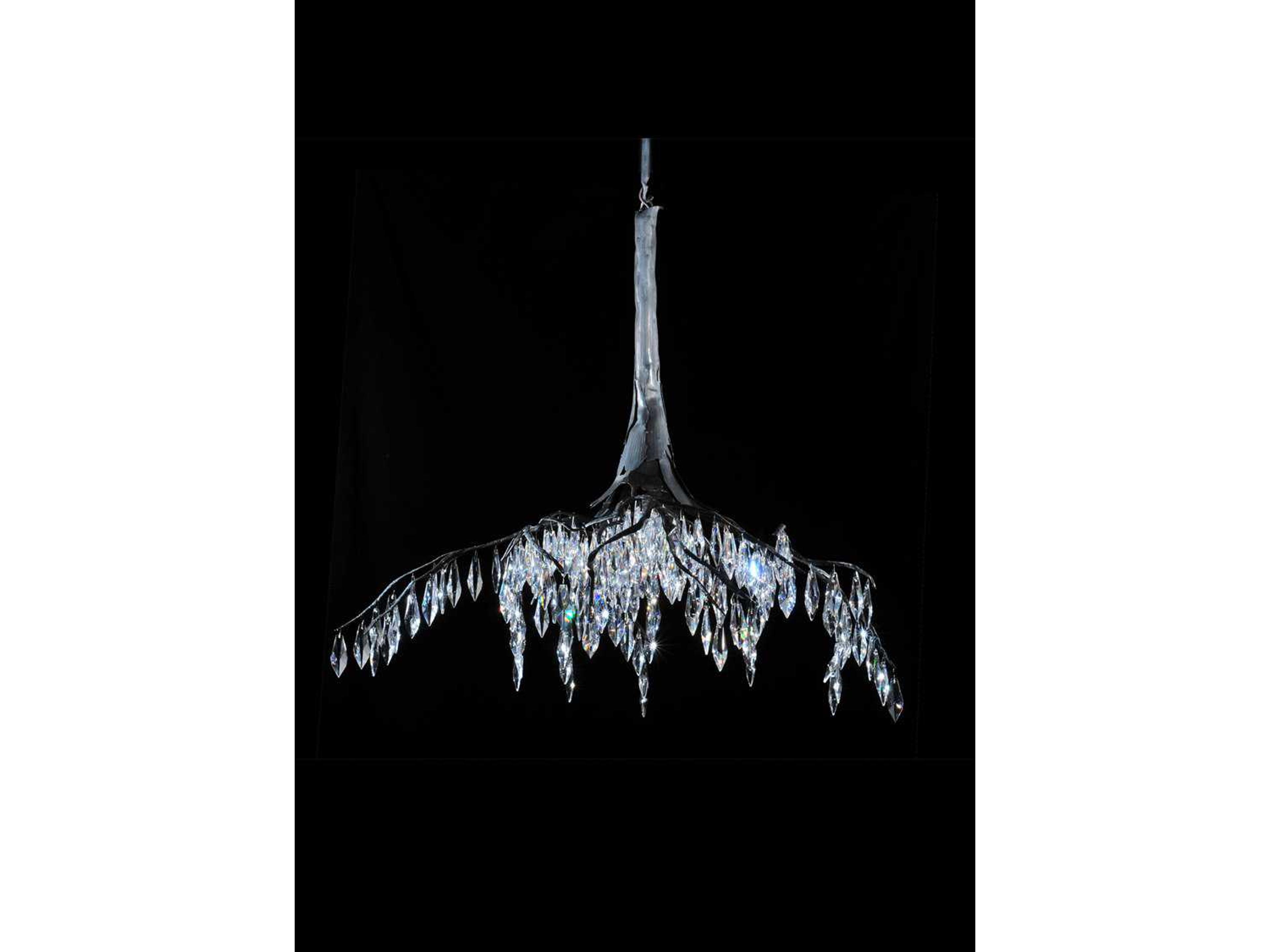 Winter At Stillwater Crystal Grand 32" Grand Chandelier
