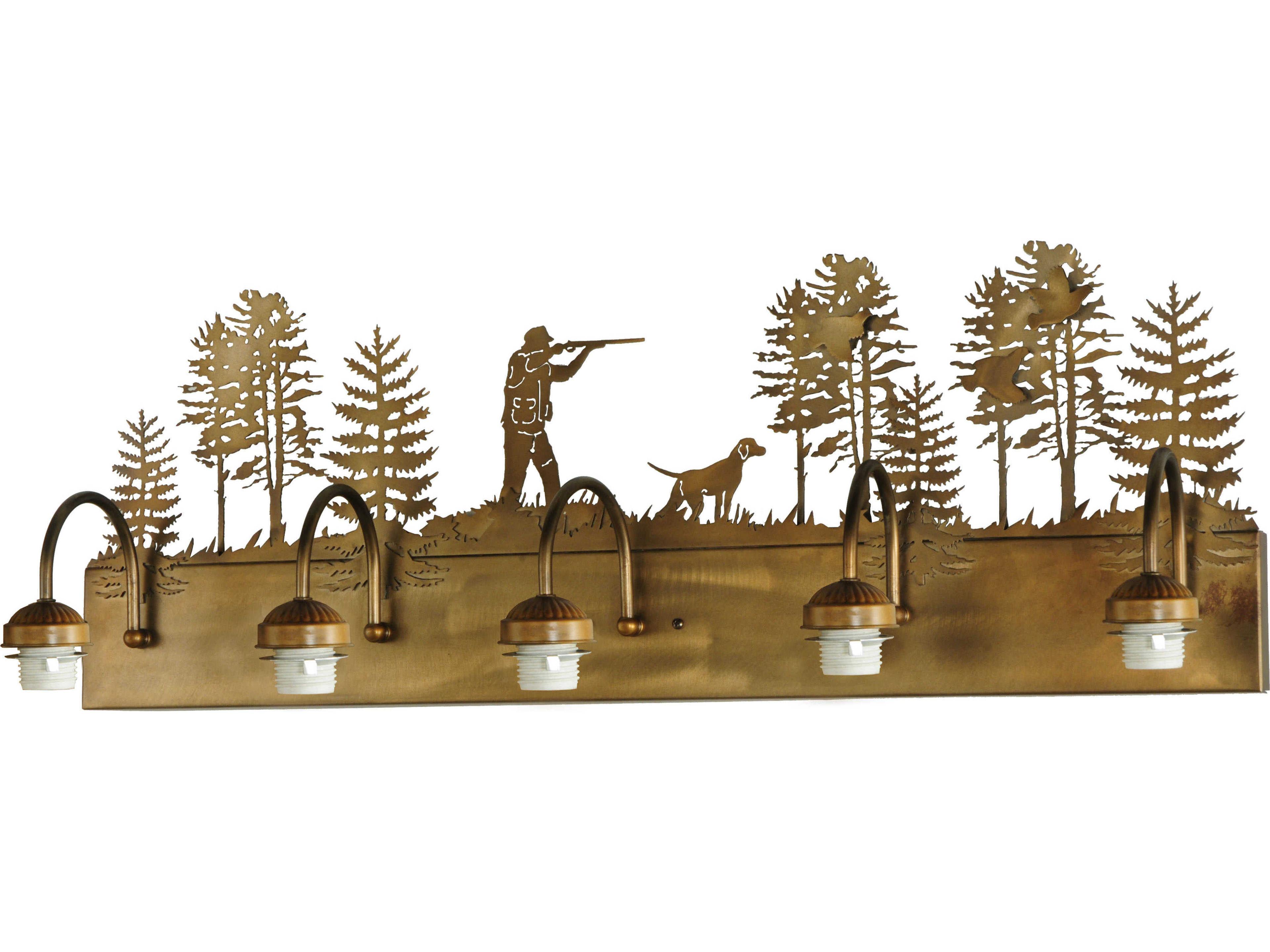 Quail Hunter Vanity Hardware