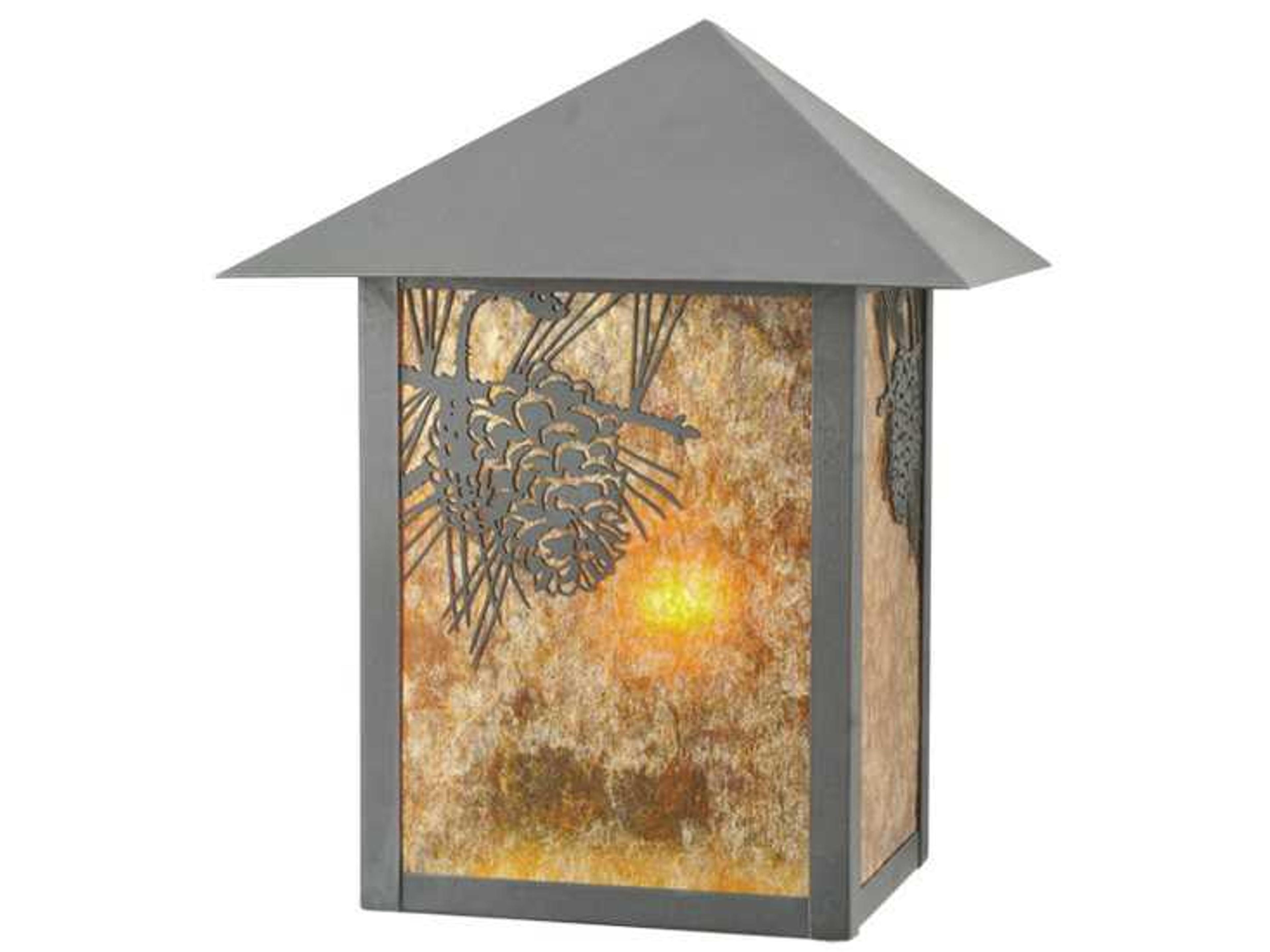 Seneca Winter Pine Outdoor Wall Light