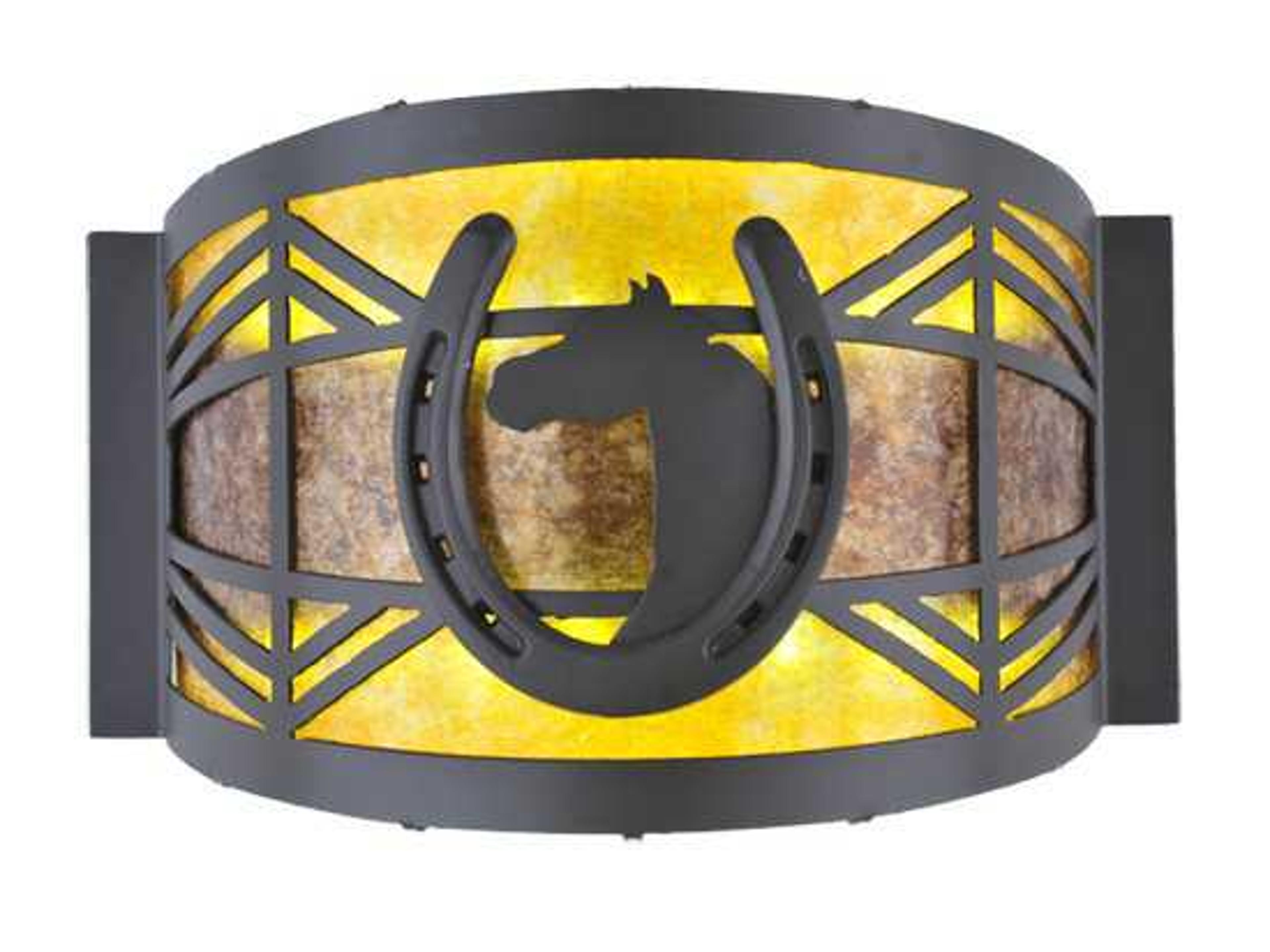 Rustic 16-Light-Light Copper LED Wall Sconce