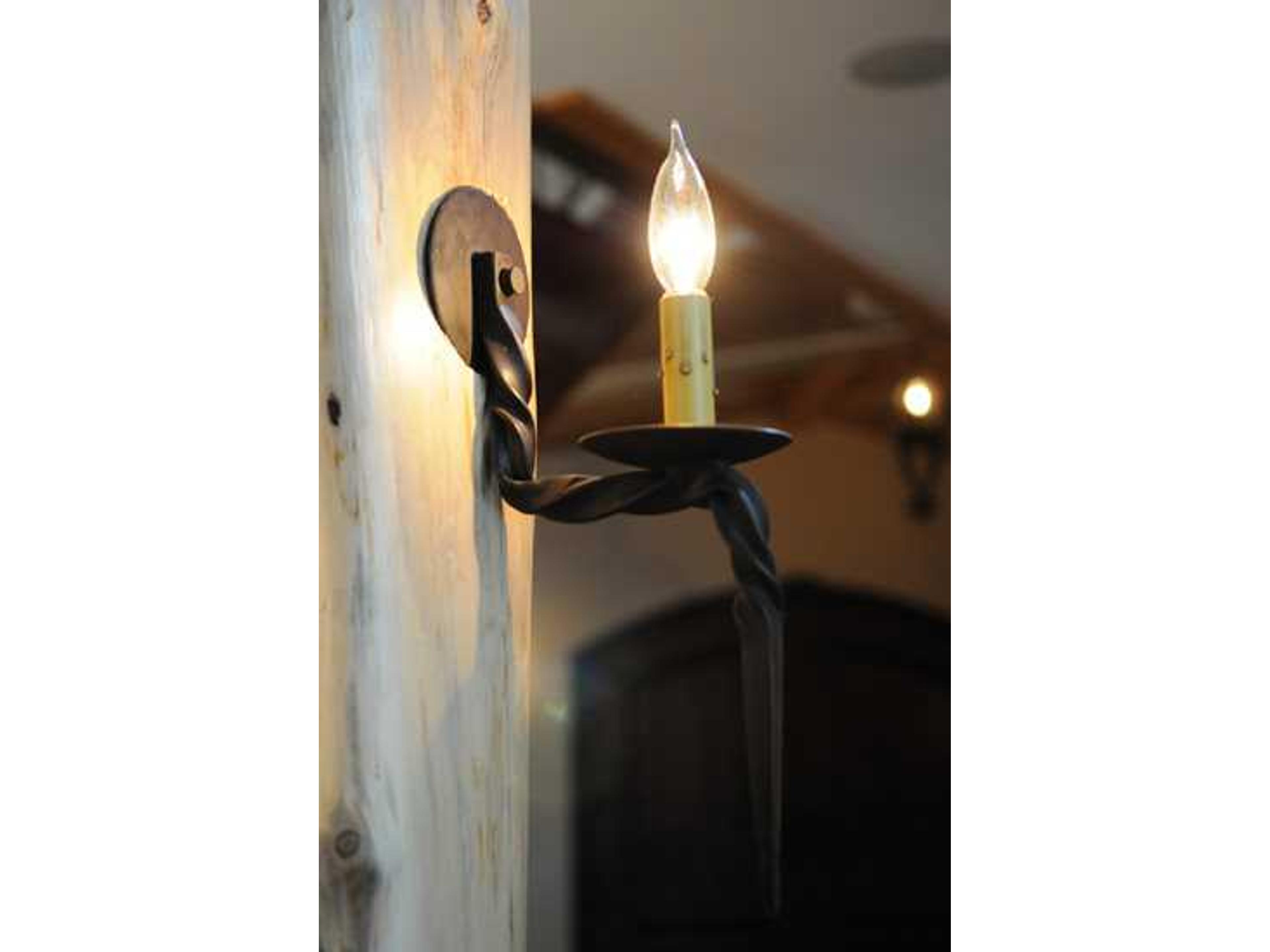 Costello 1-Light Brown Wall Sconce