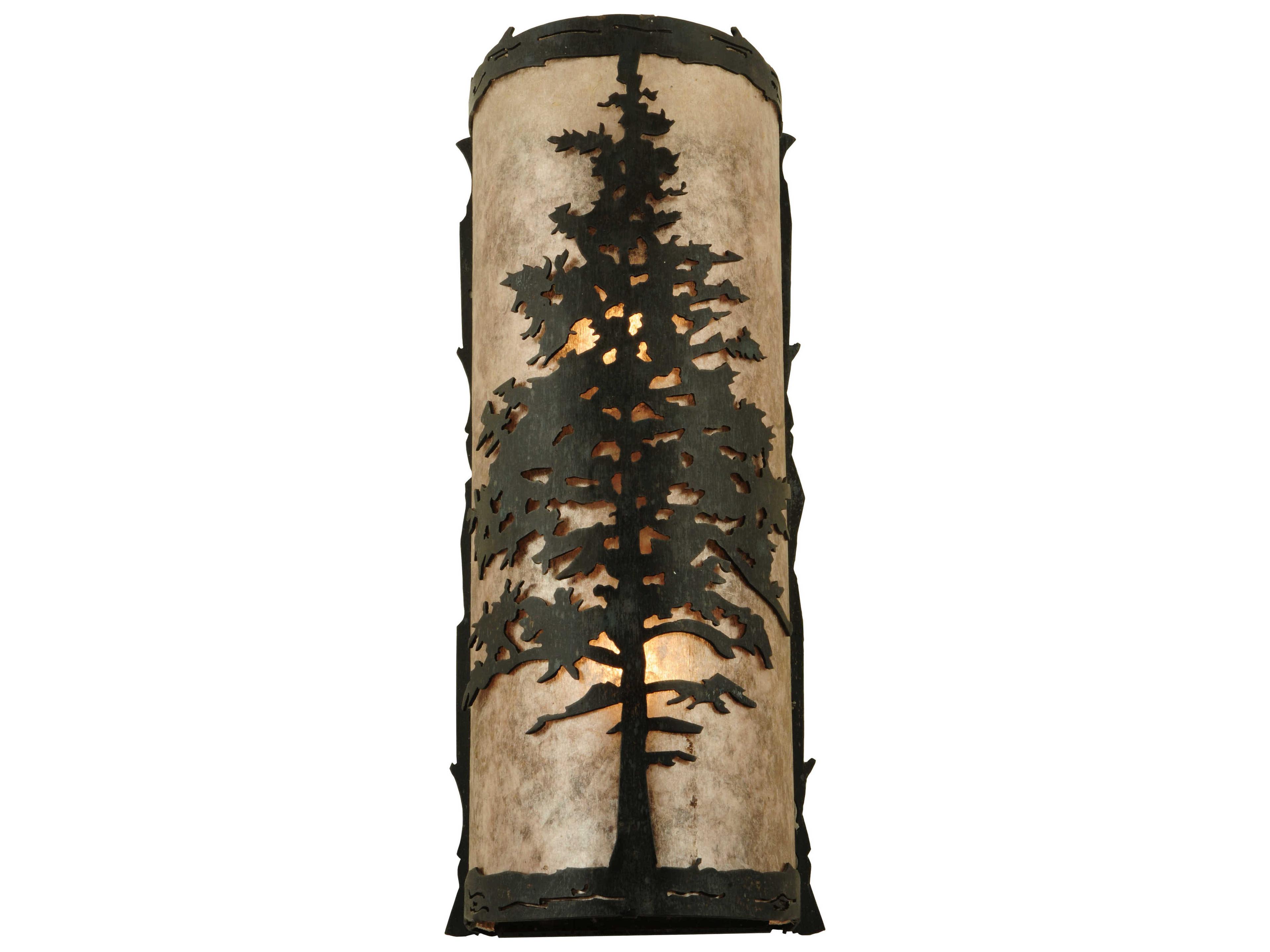 Tamarack 2-Light Brown Wall Sconce