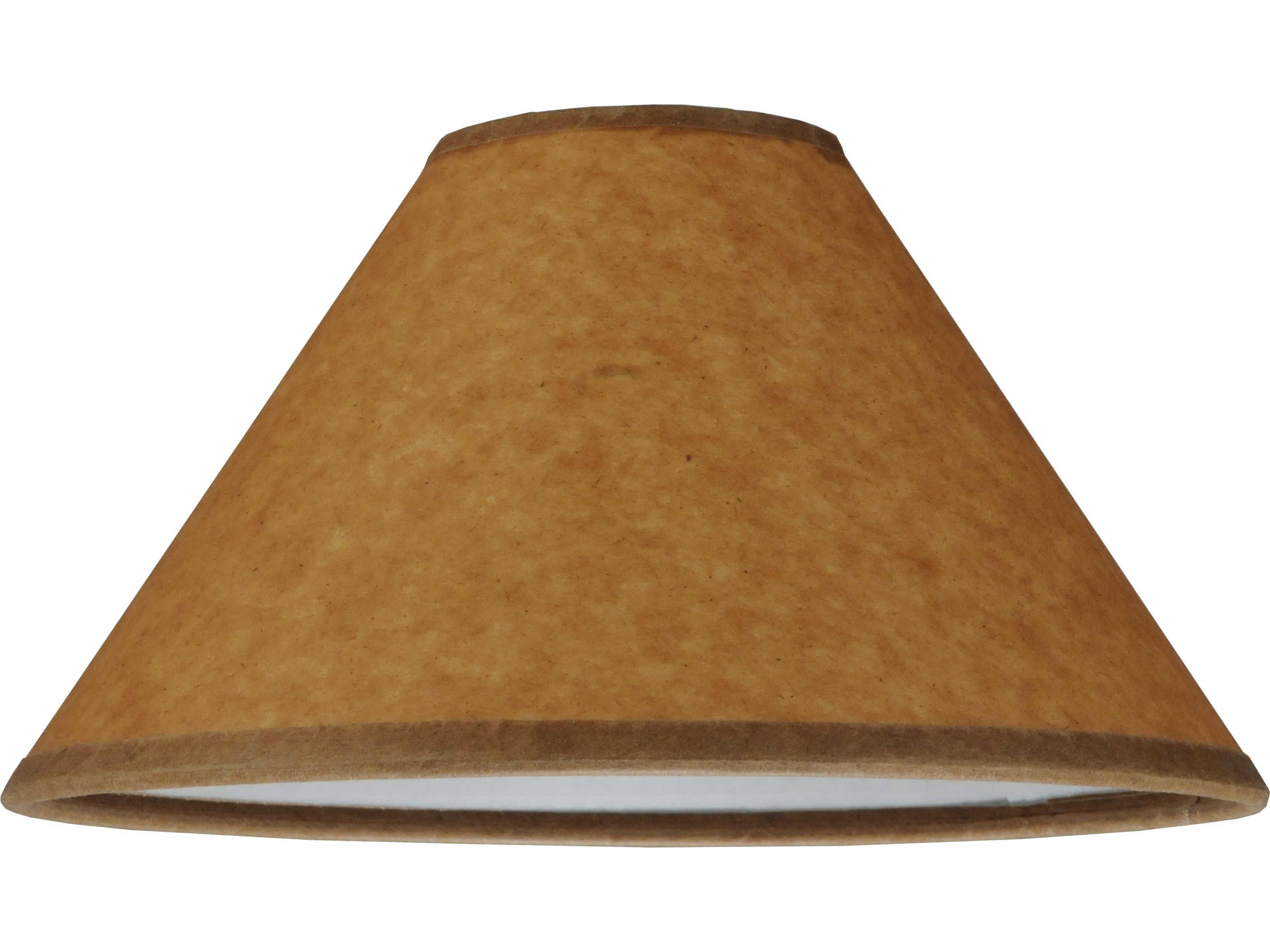 Taos Brown Parchment Shade