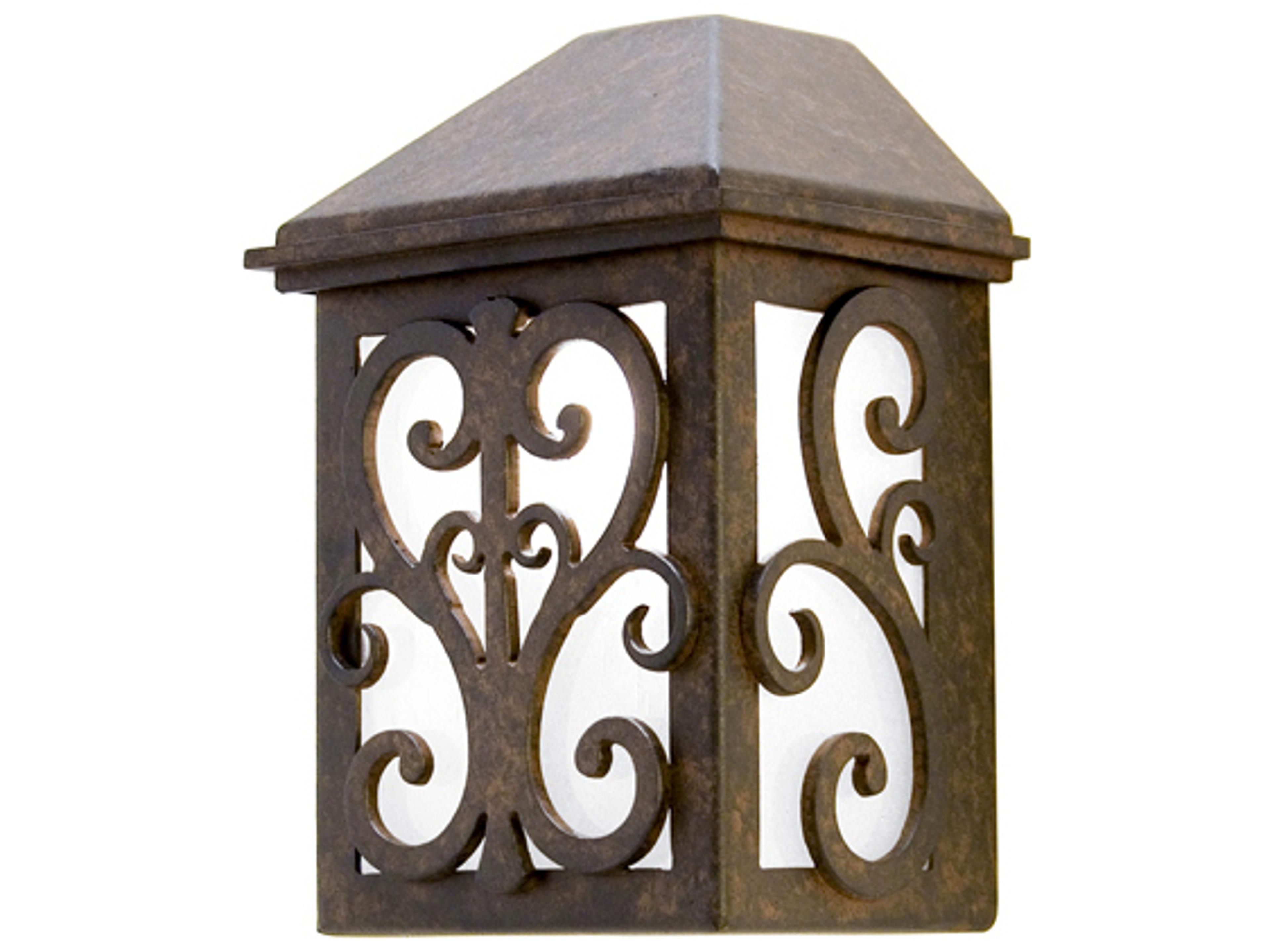 Sandro 1-Light Rusty Nail Brown Wall Sconce