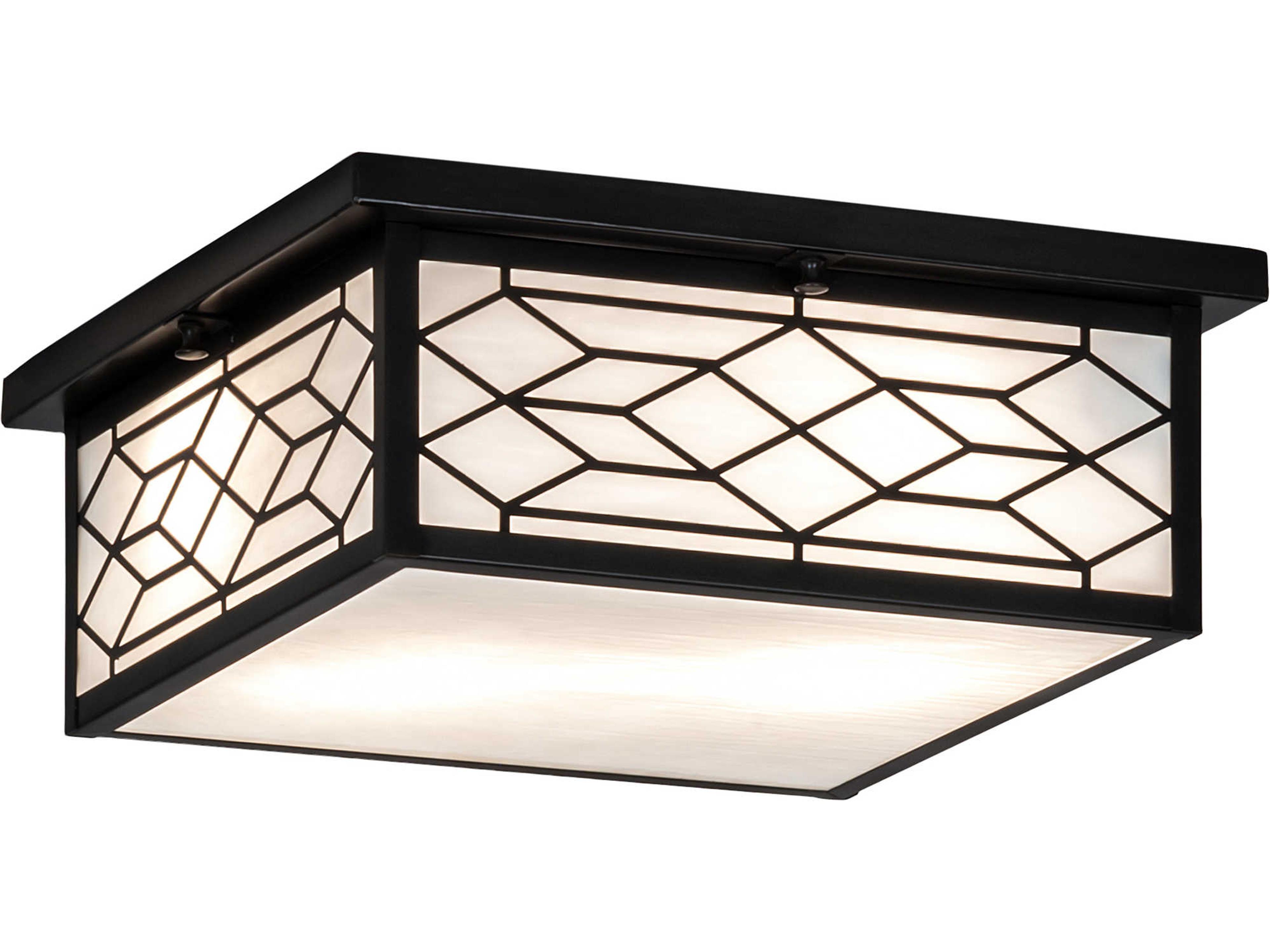 Seneca 2 - Light Glass Outdoor Ceiling Light
