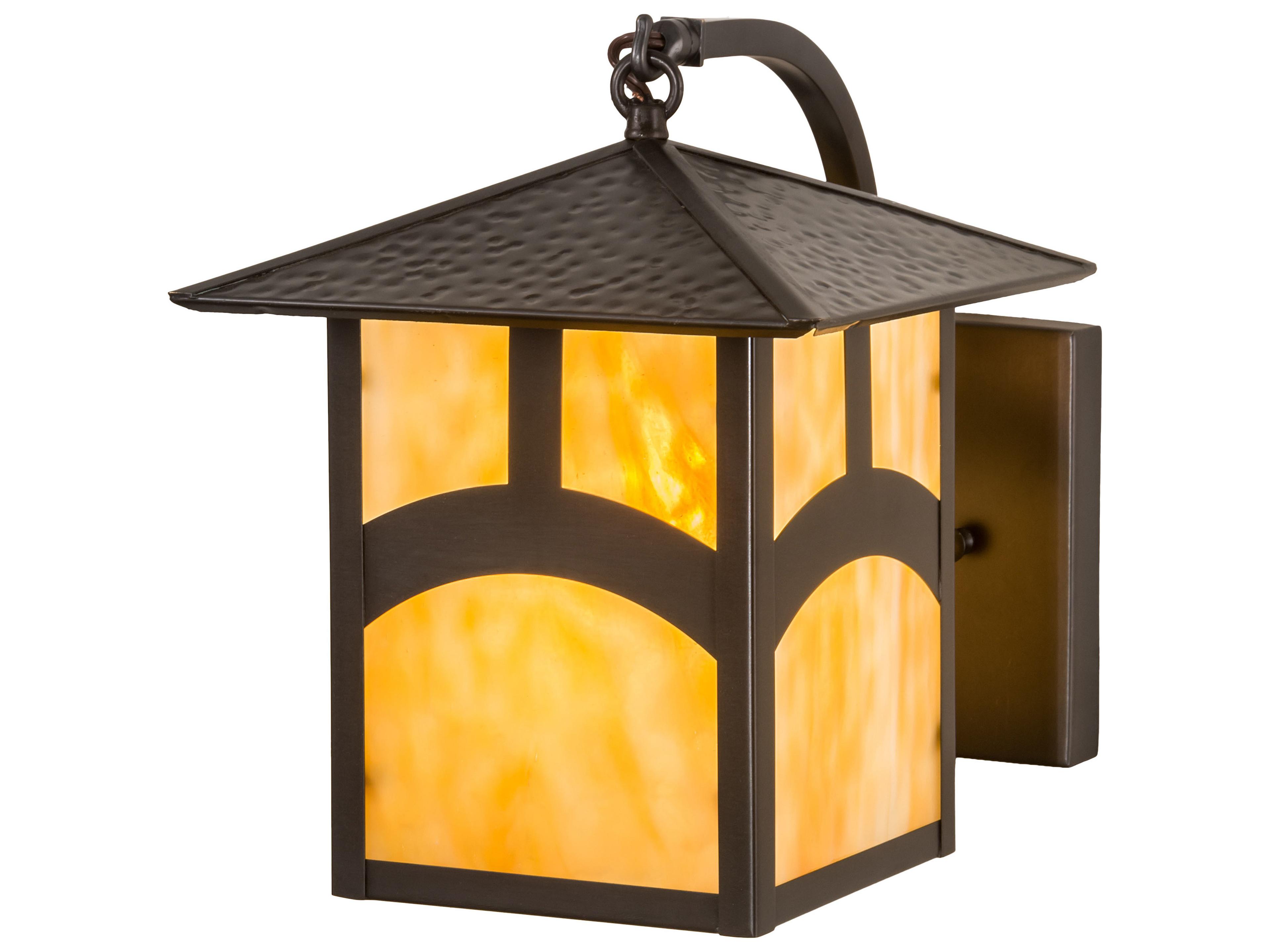 Seneca 1 - Light Glass Outdoor Wall Light