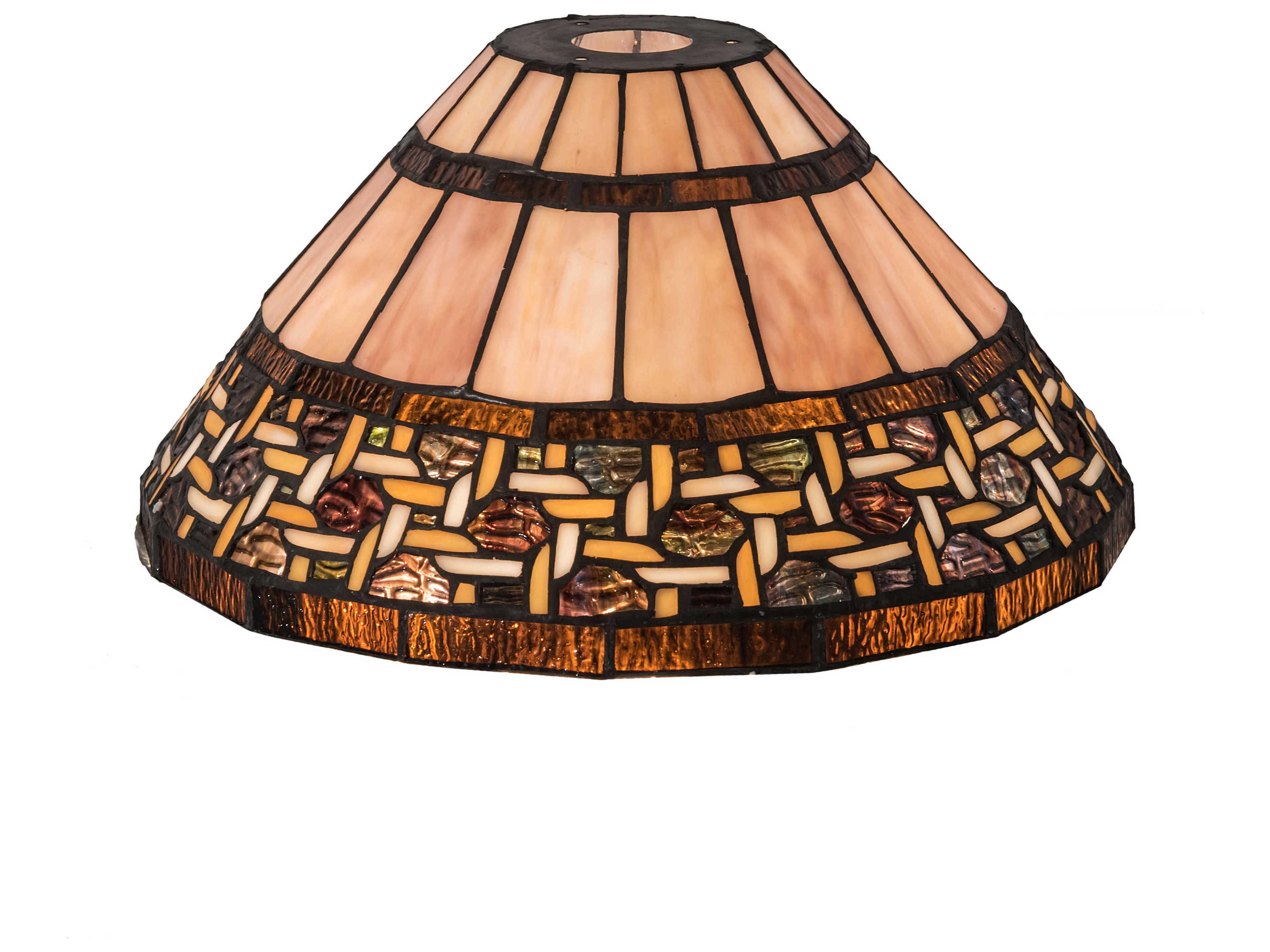 Ilona Mauve / Chocolate 14" Shade