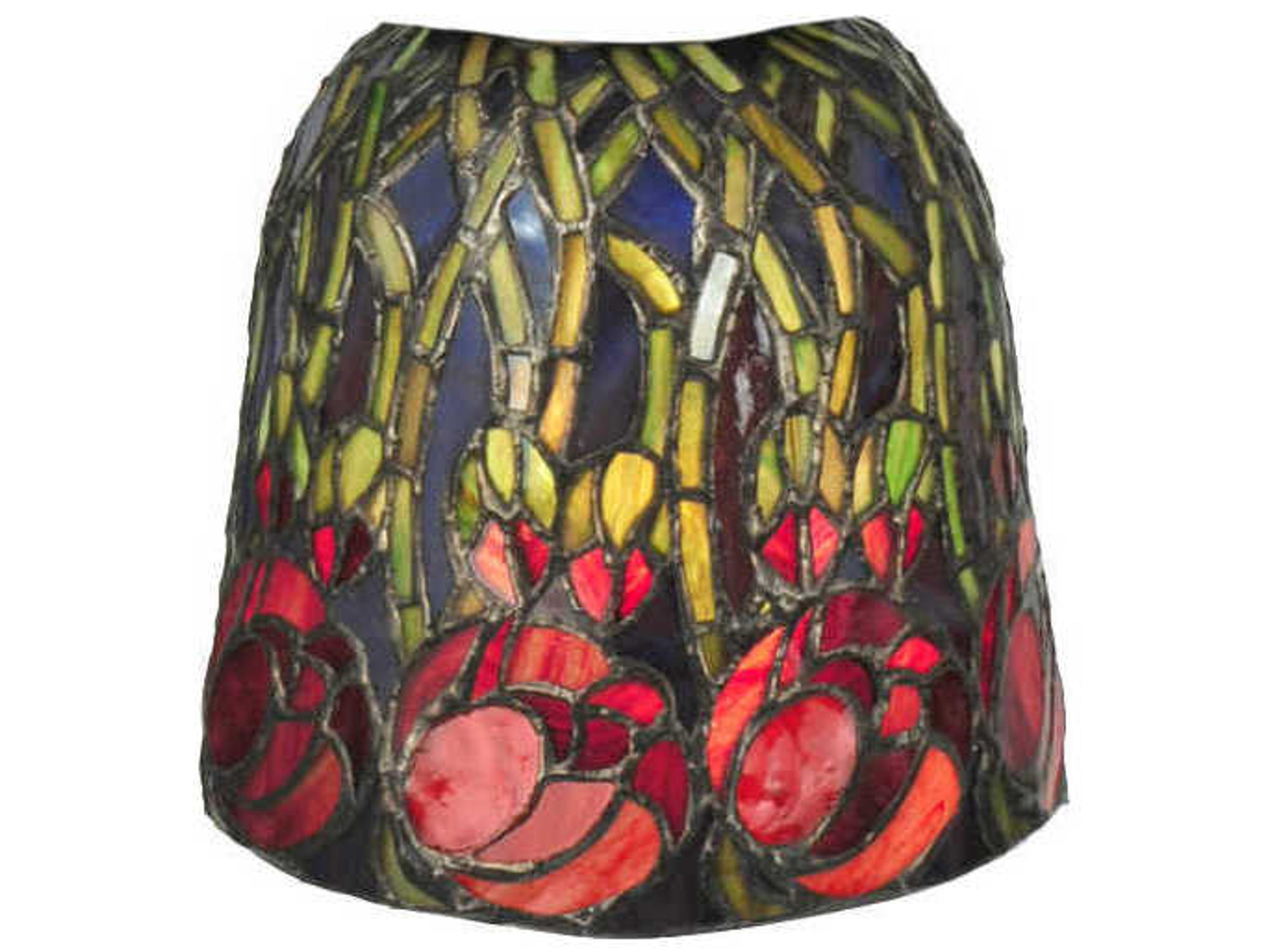 Rosebud Ruby / Green 5" Shade