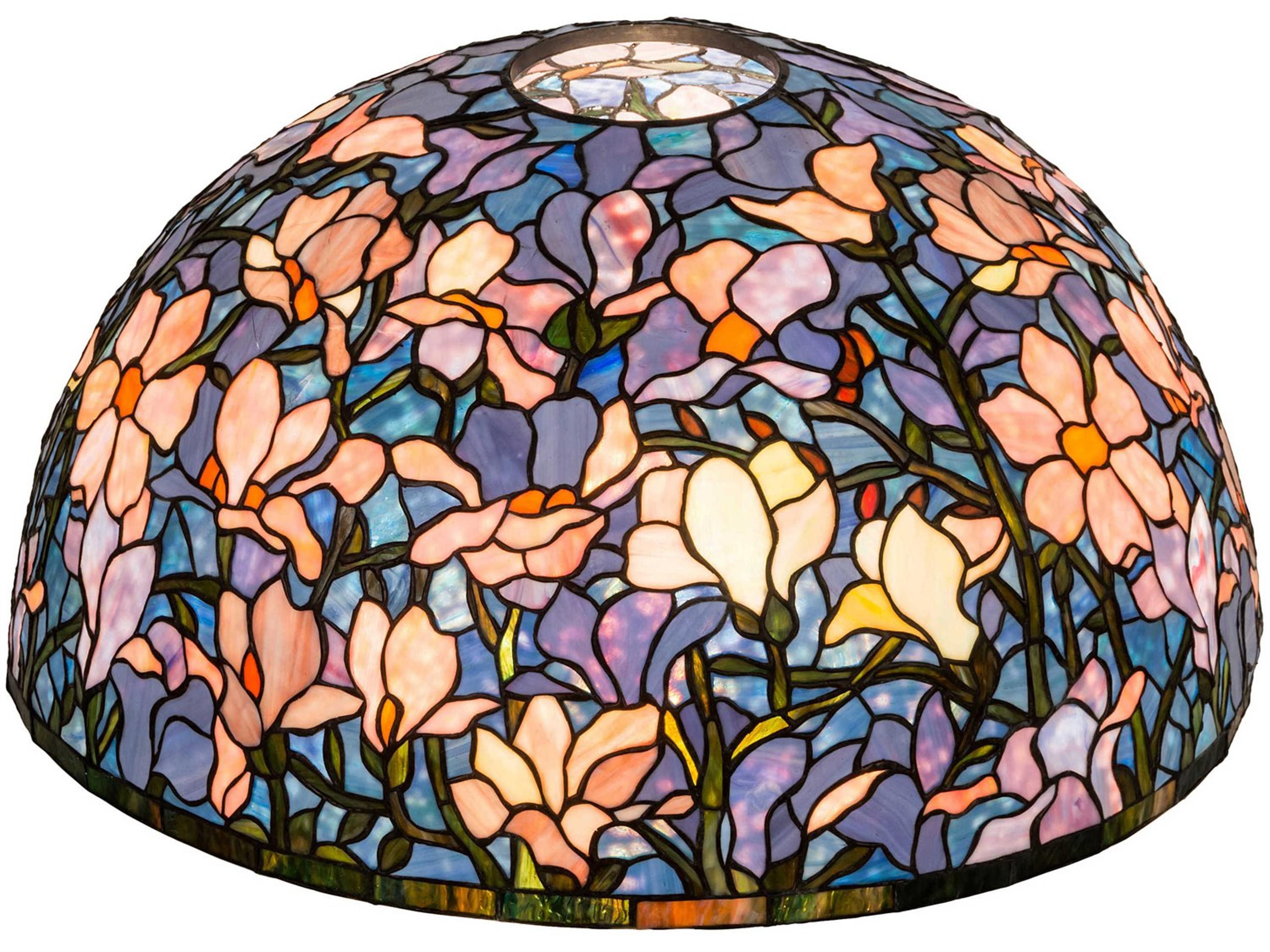 Meyda Tiffany Magnolia Pink / Violet 26" Shade