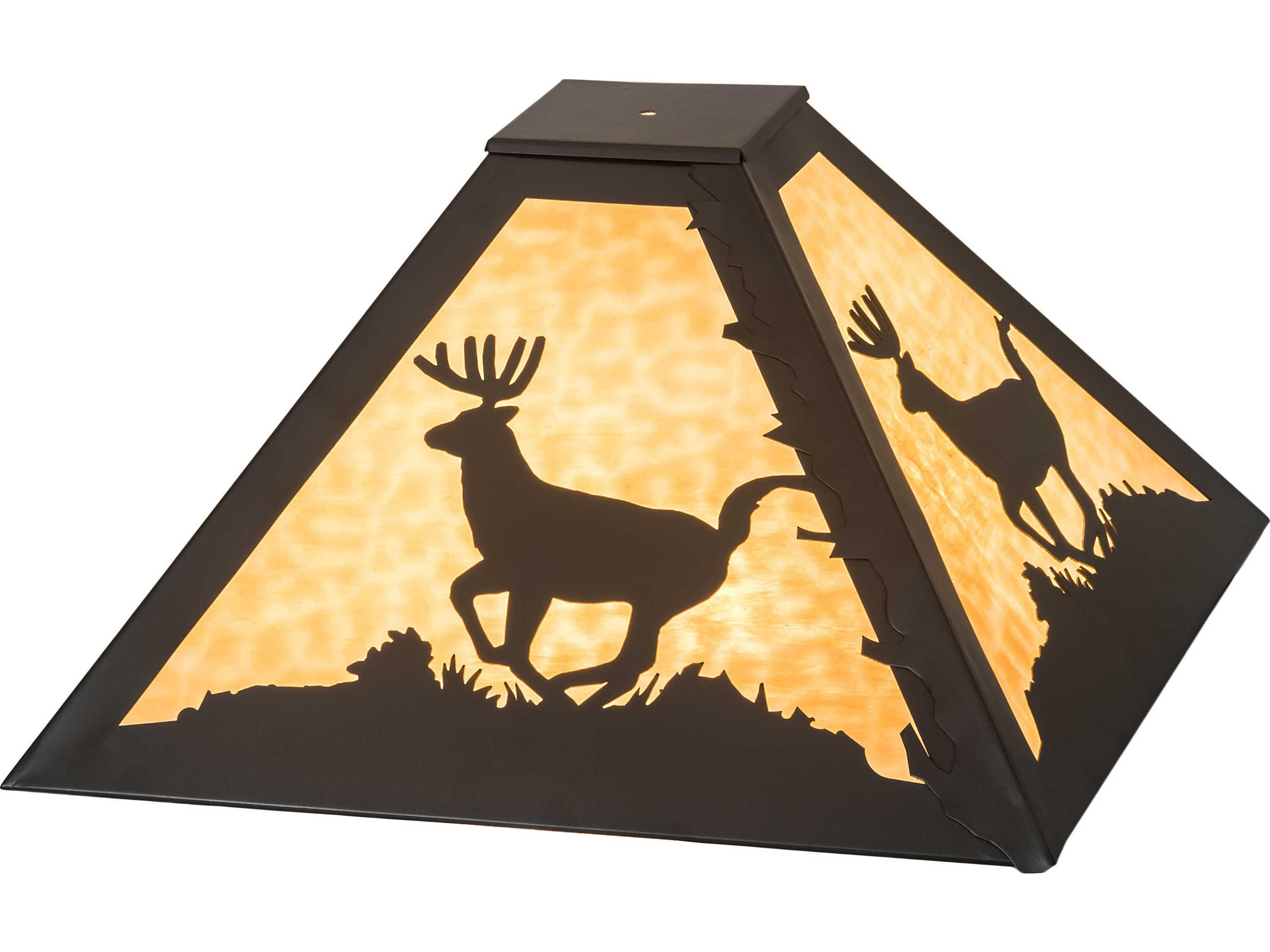 Lone Deer Beige 24" Shade