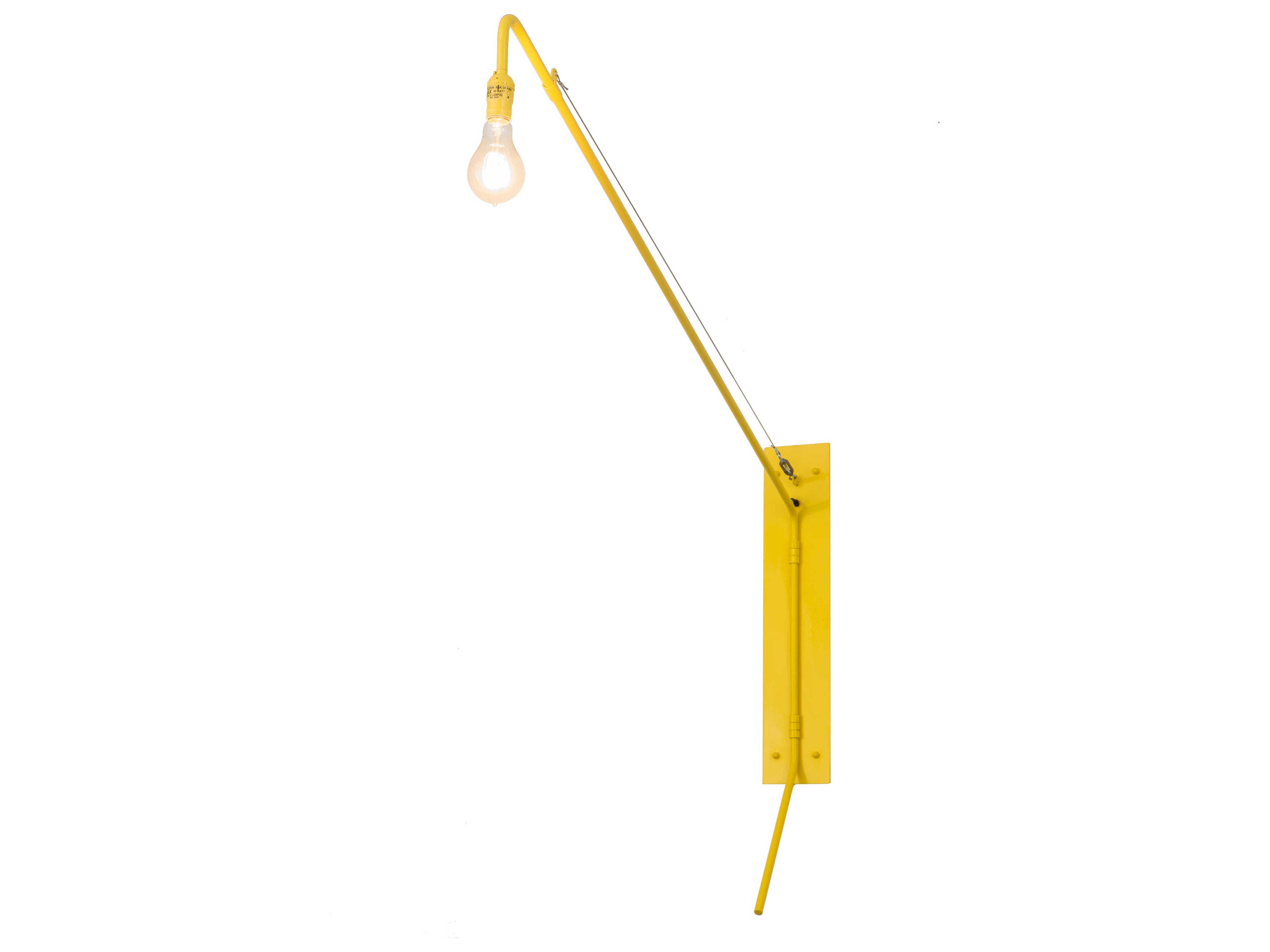 Meyda Glass Swing Arm Light