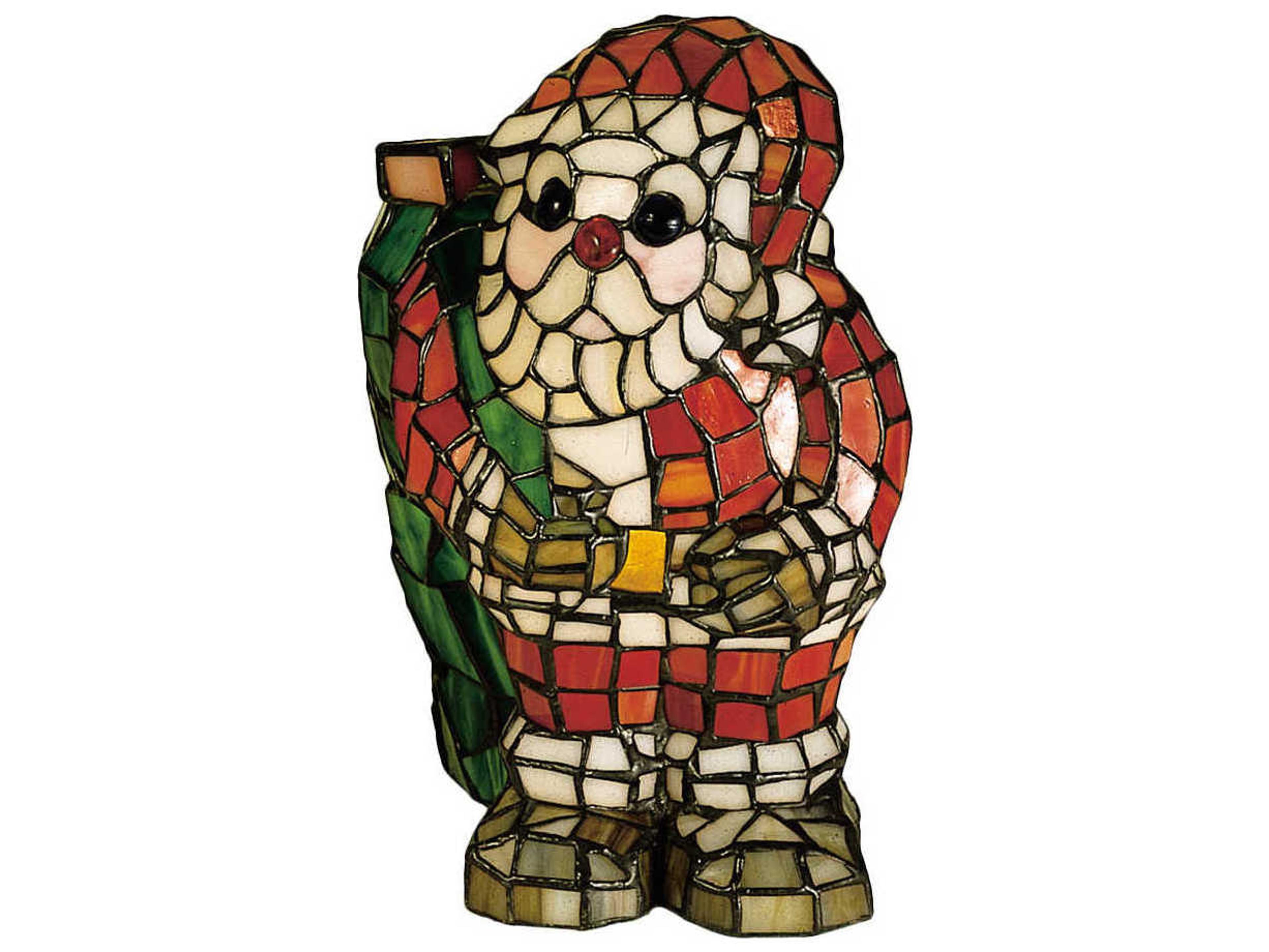 Glass Tiffany Green Table Lamp