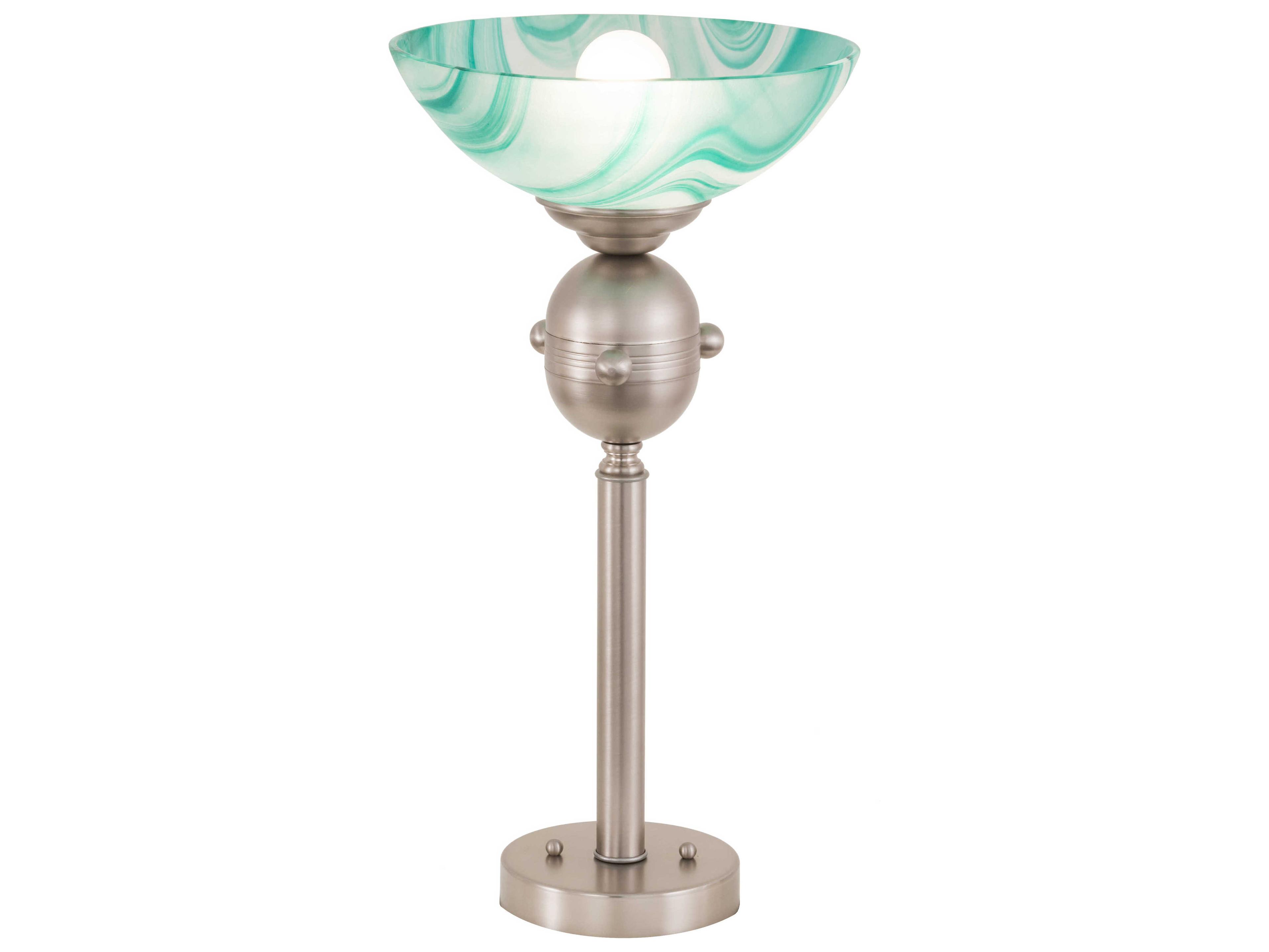 Meyda Green Table Lamp