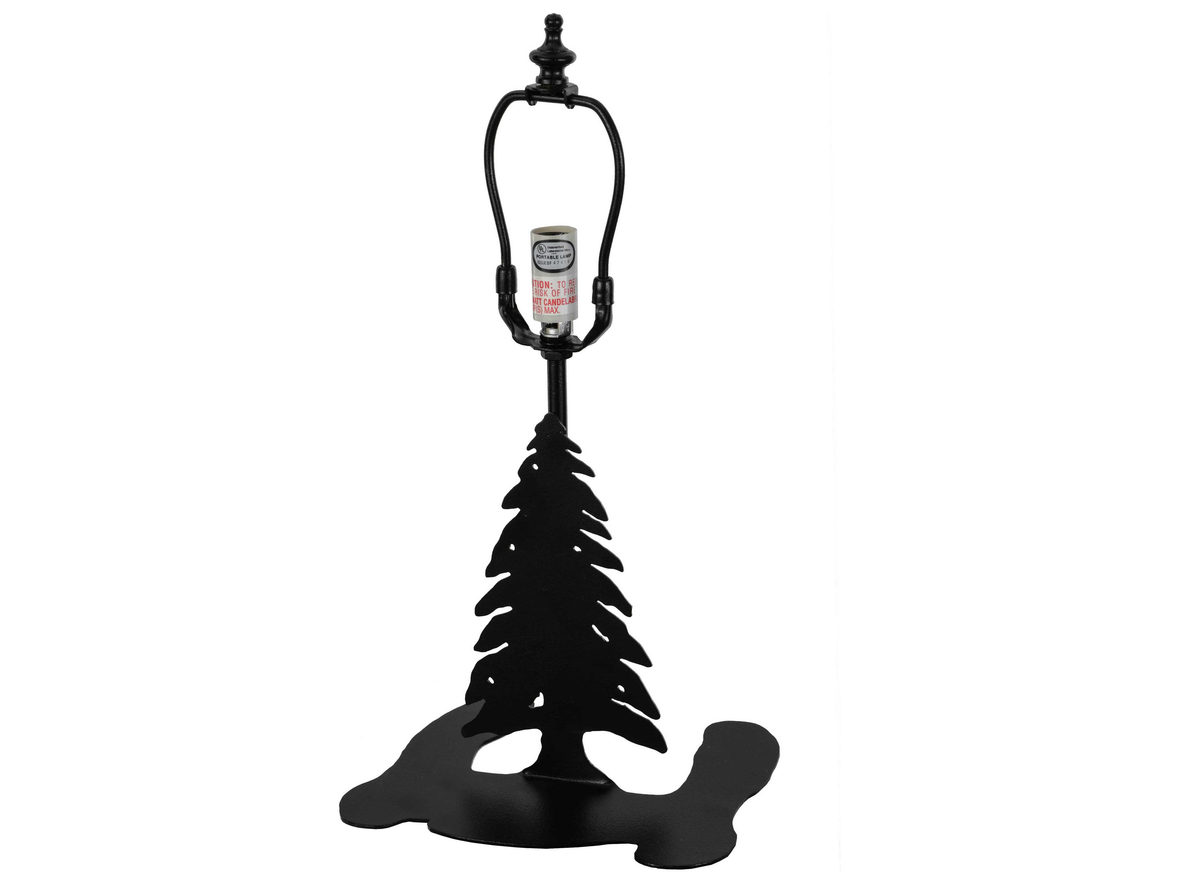 Rustic Lodge Table Lamp Base