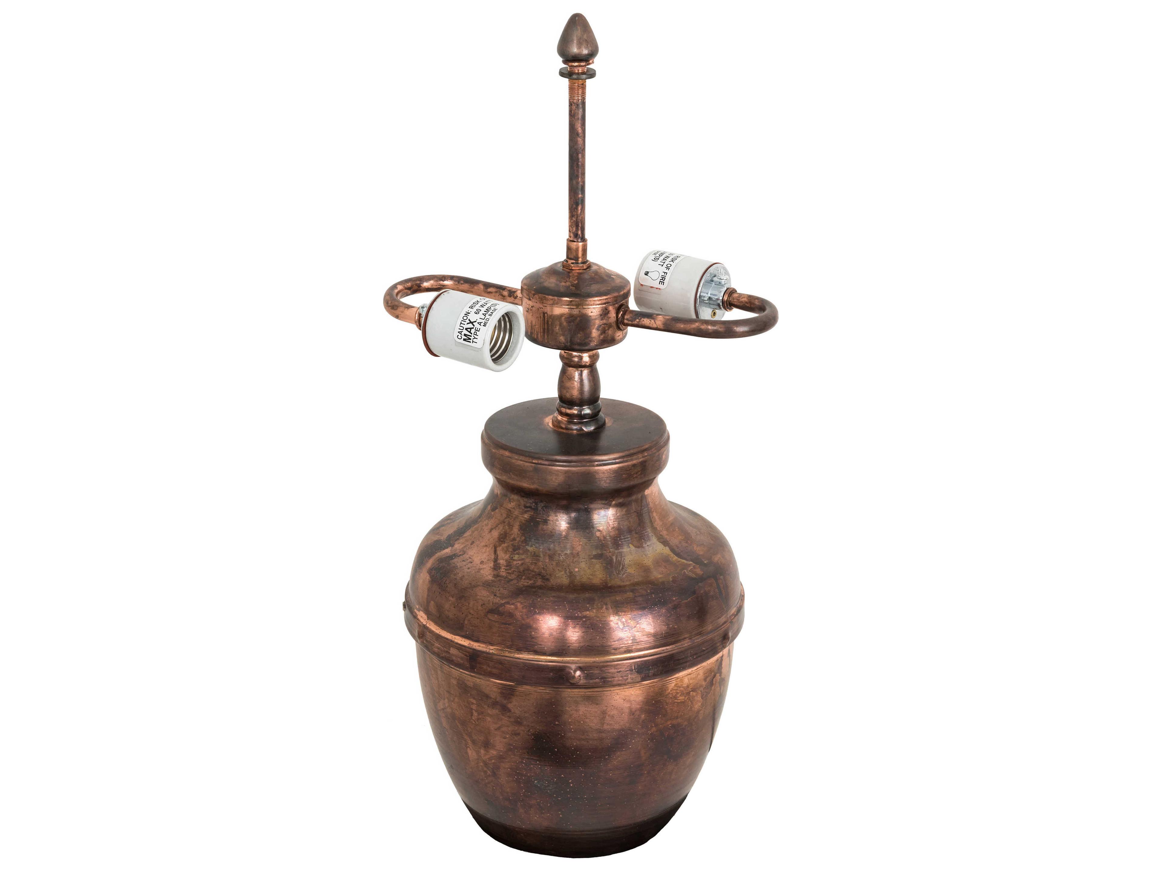 Copper Vintage 2 - Light Table Lamp Base