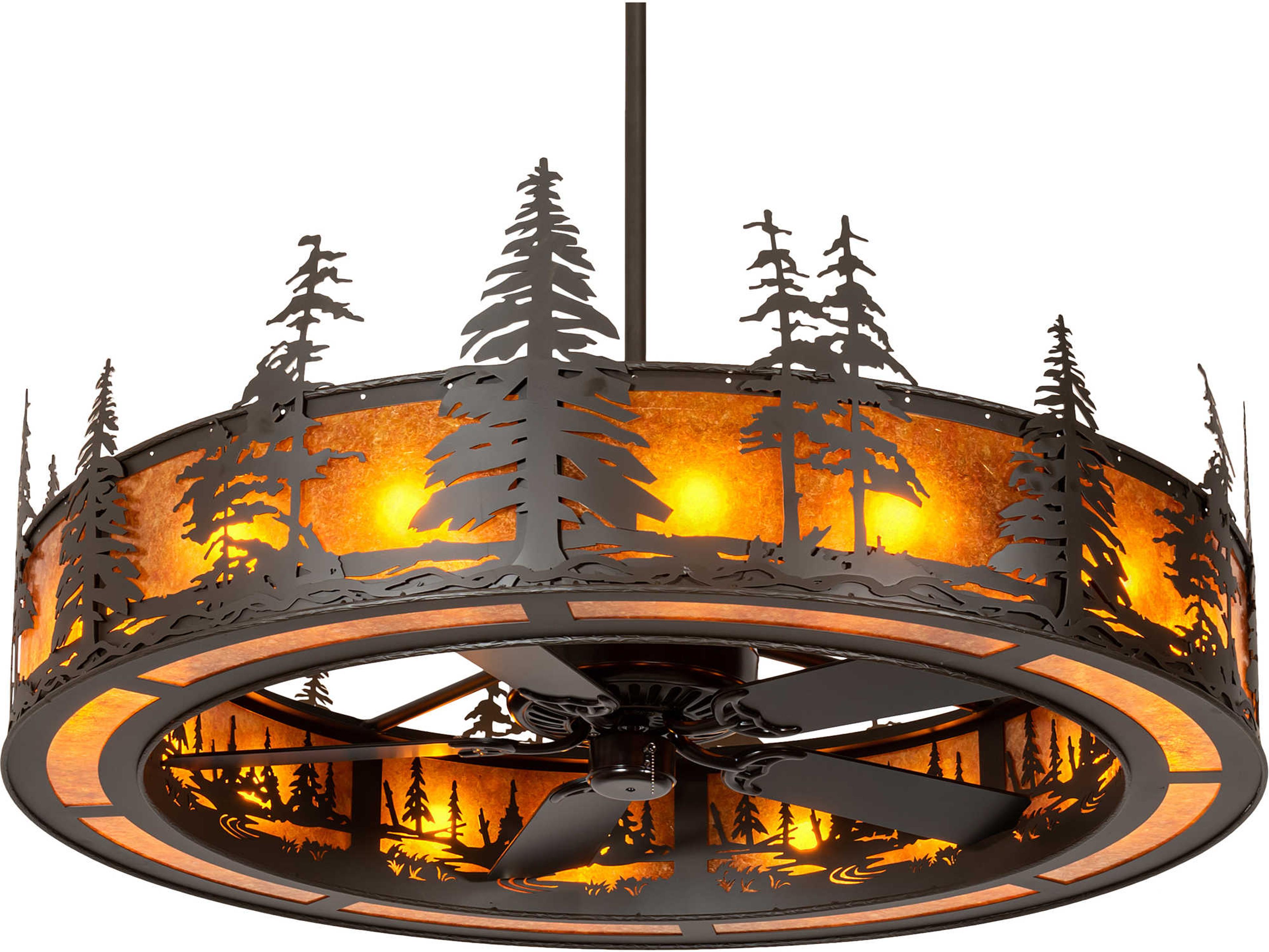 Tall Pines 16 - Light 56" Ceiling Fan