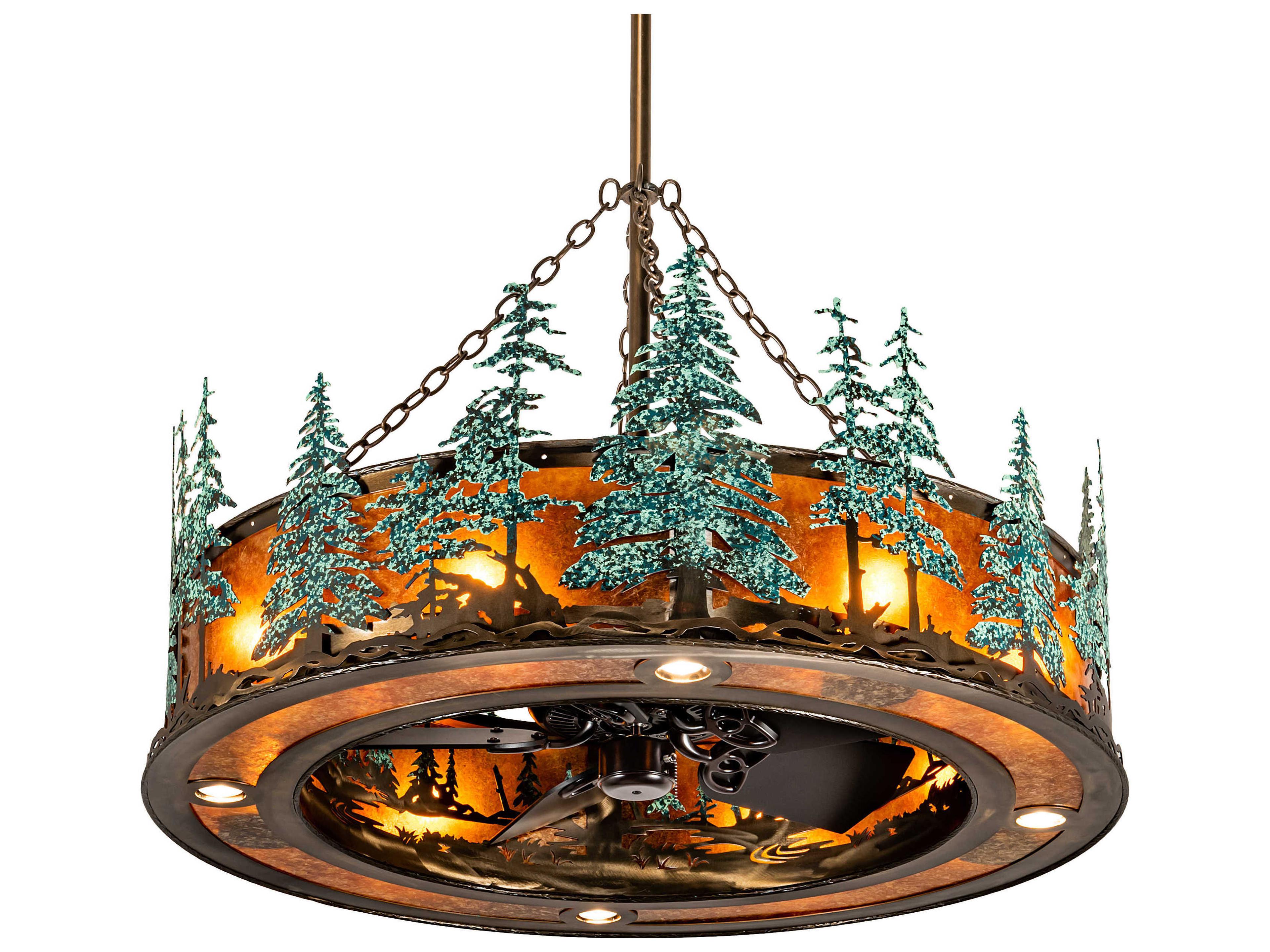 Tall Pines 45" 1 2 - Light Chandel-Air