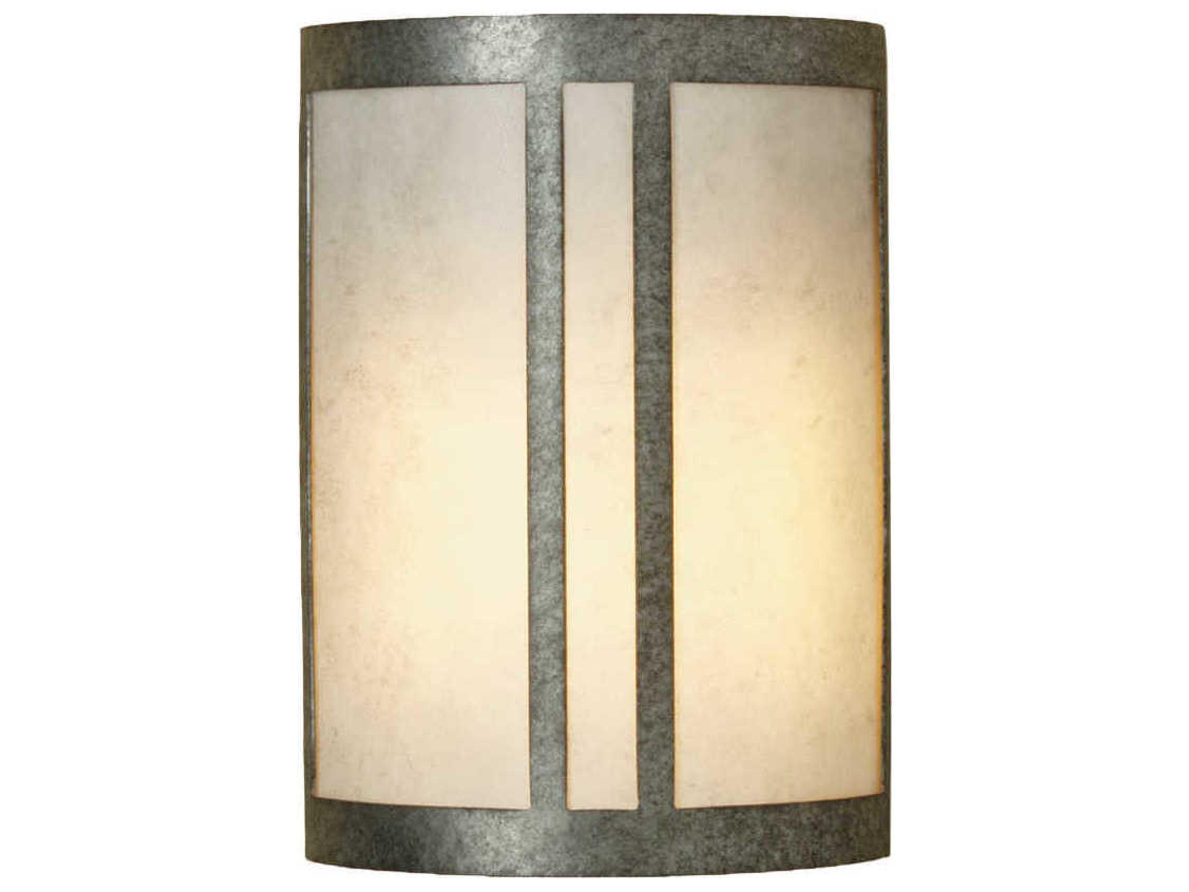 Taurean 2-Light Smoke Gray Wall Sconce