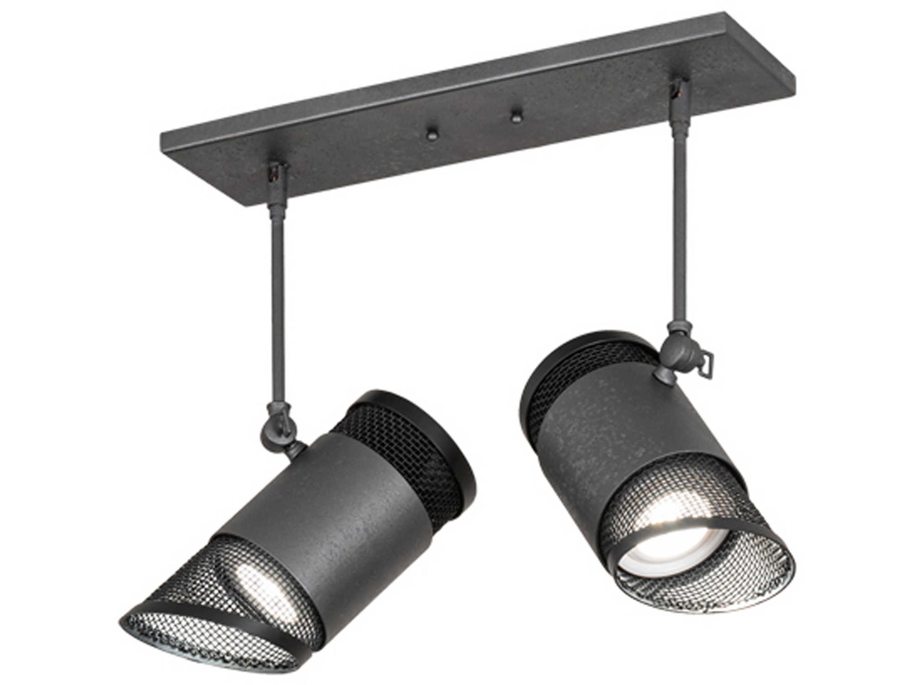 Telluride Magic 2-Light Black Island Pendant