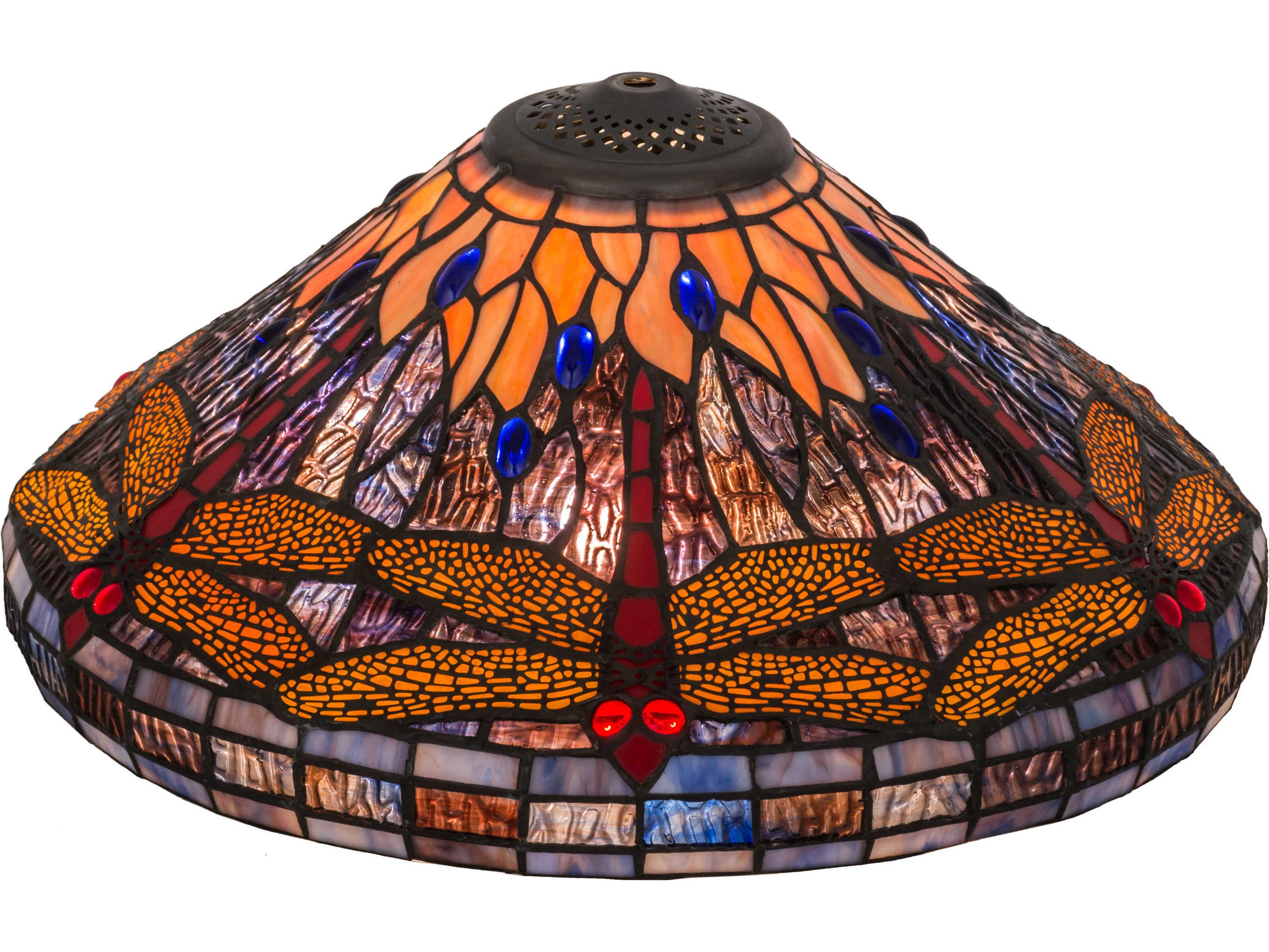 Tiffany Hanginghead Dragonfly 17" Shade