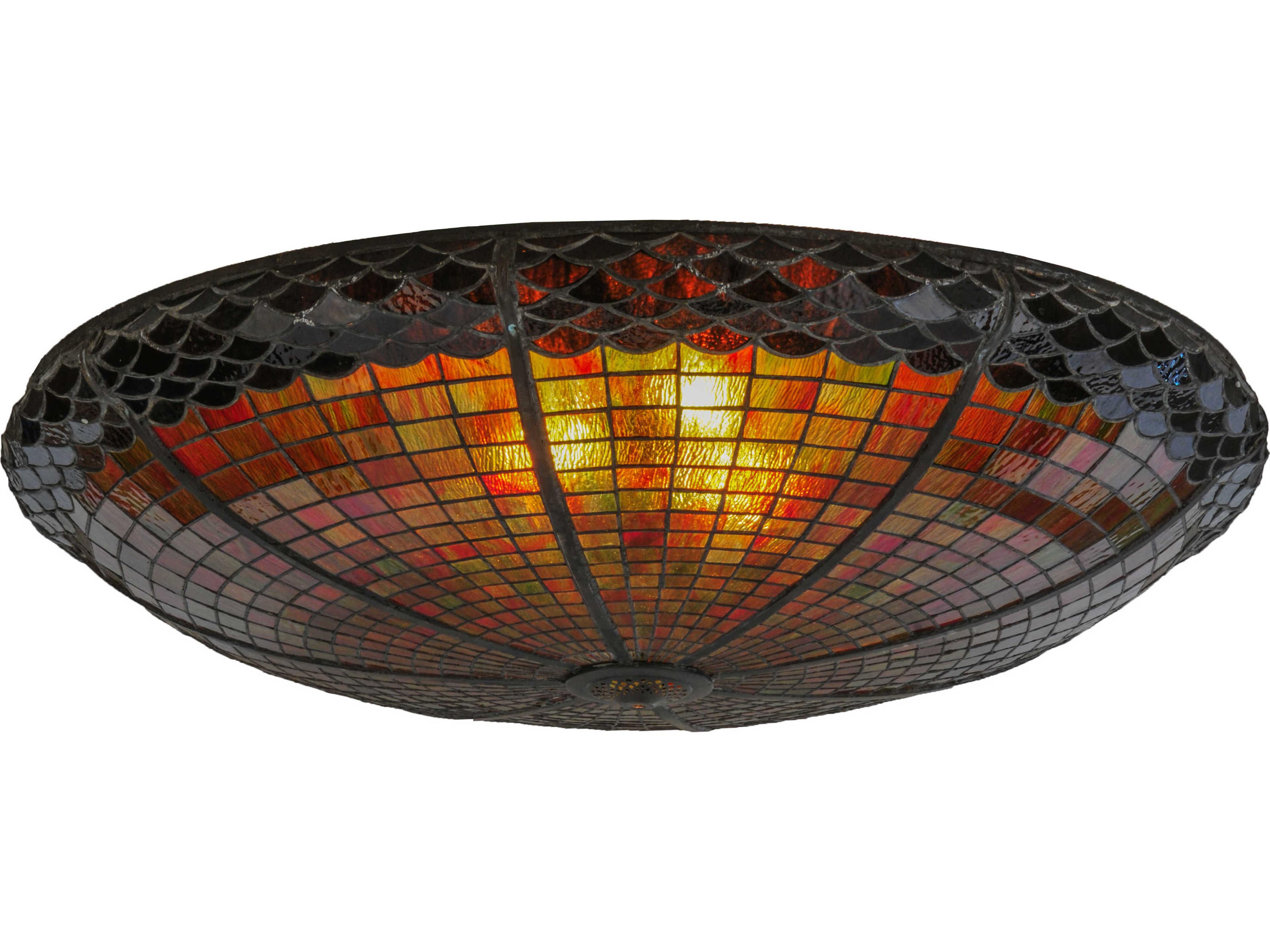 Tiffany Acorn Pan with Hooks Shade