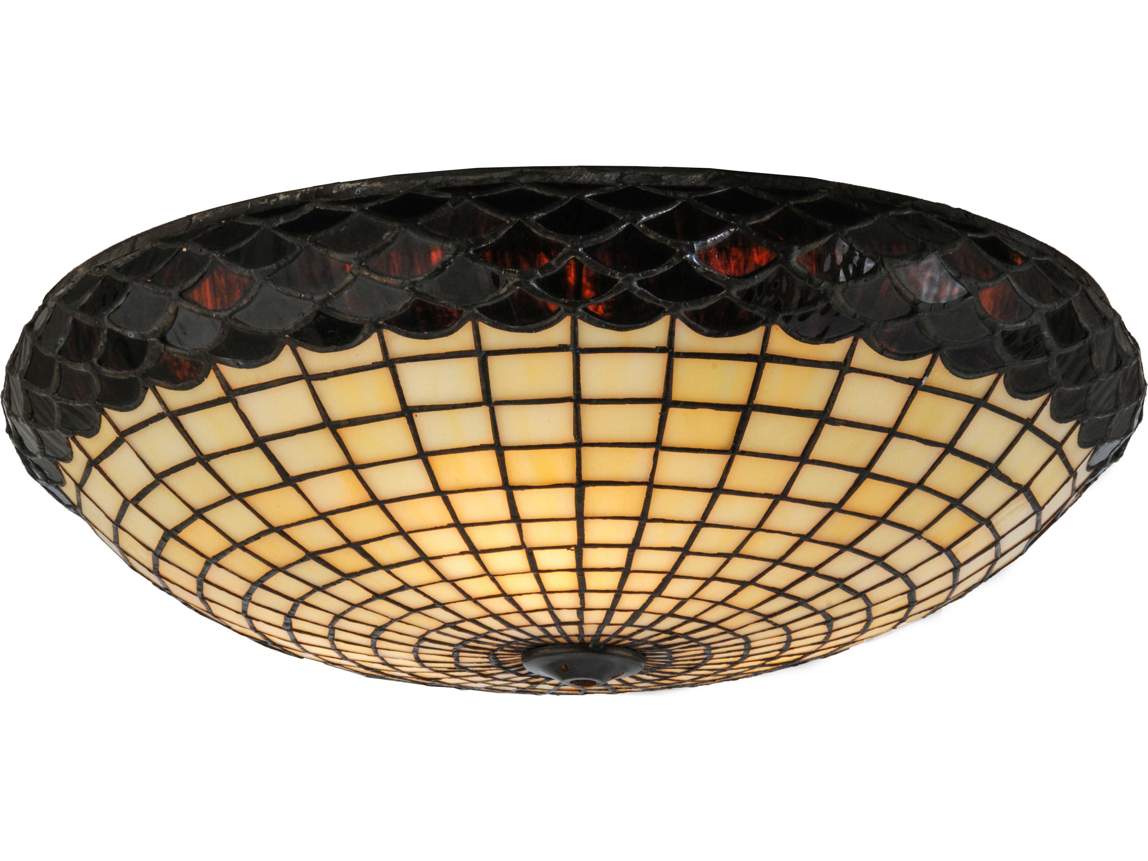 Tiffany Acorn Pan with Hooks Shade