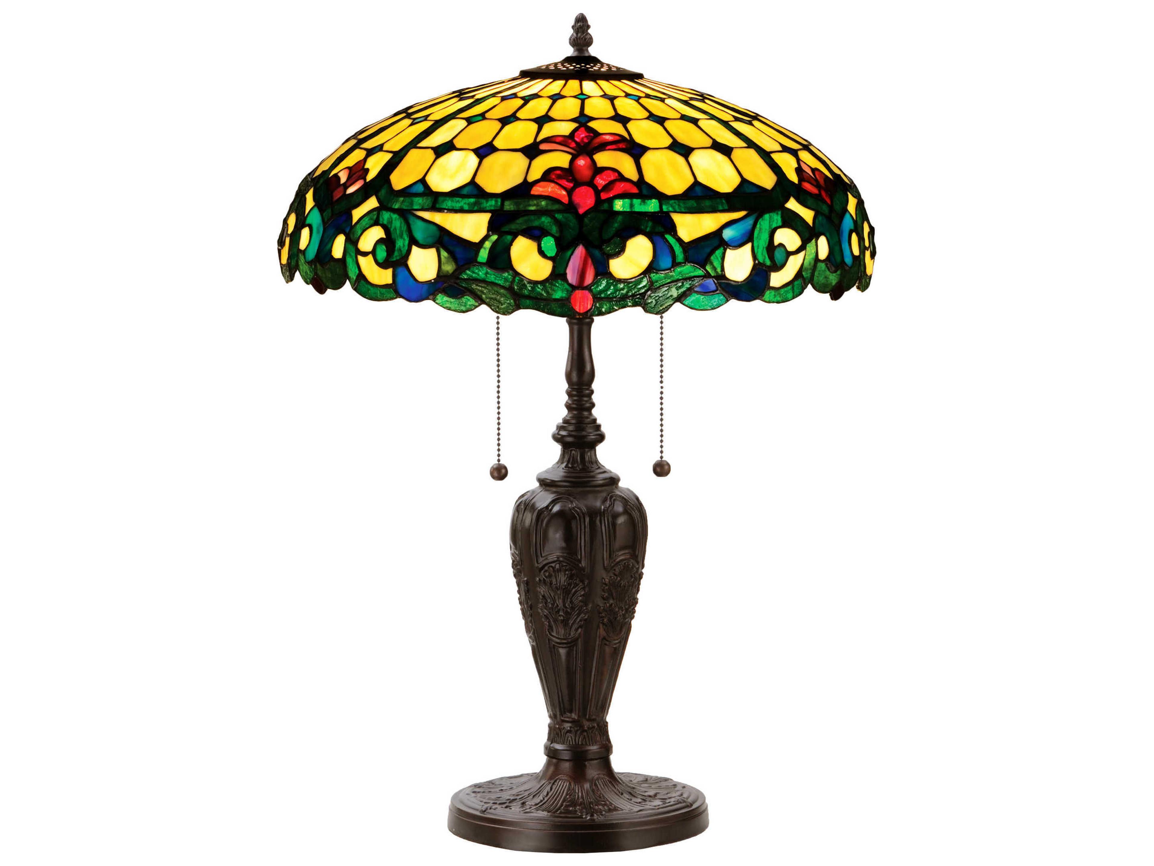 Tiffany Duffner & Kimberly Colonial Bronze Table Lamp