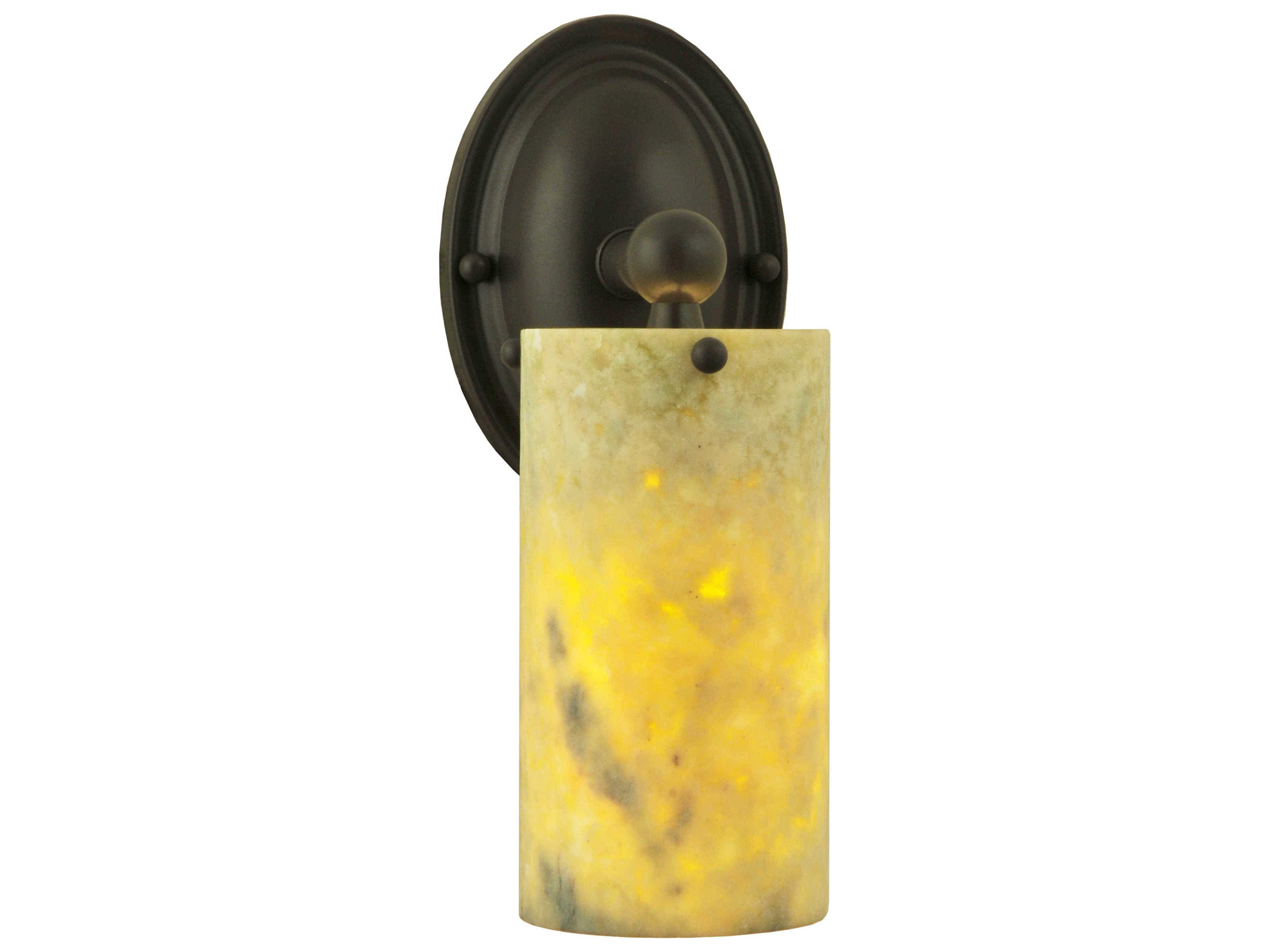 Cilindro 1-Light Brown Wall Sconce