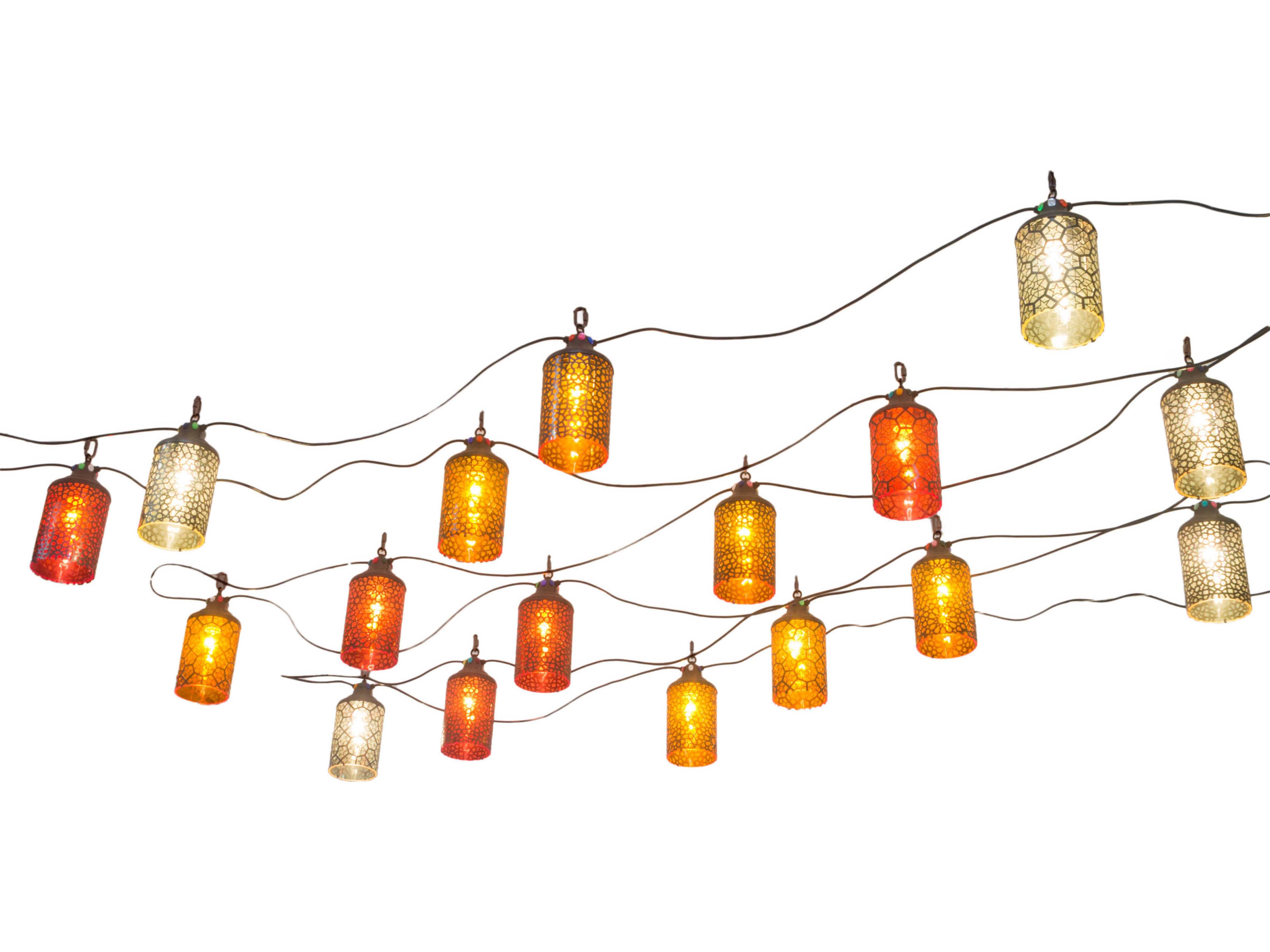 Tortola 17-light LED Outdoor Hanging Light