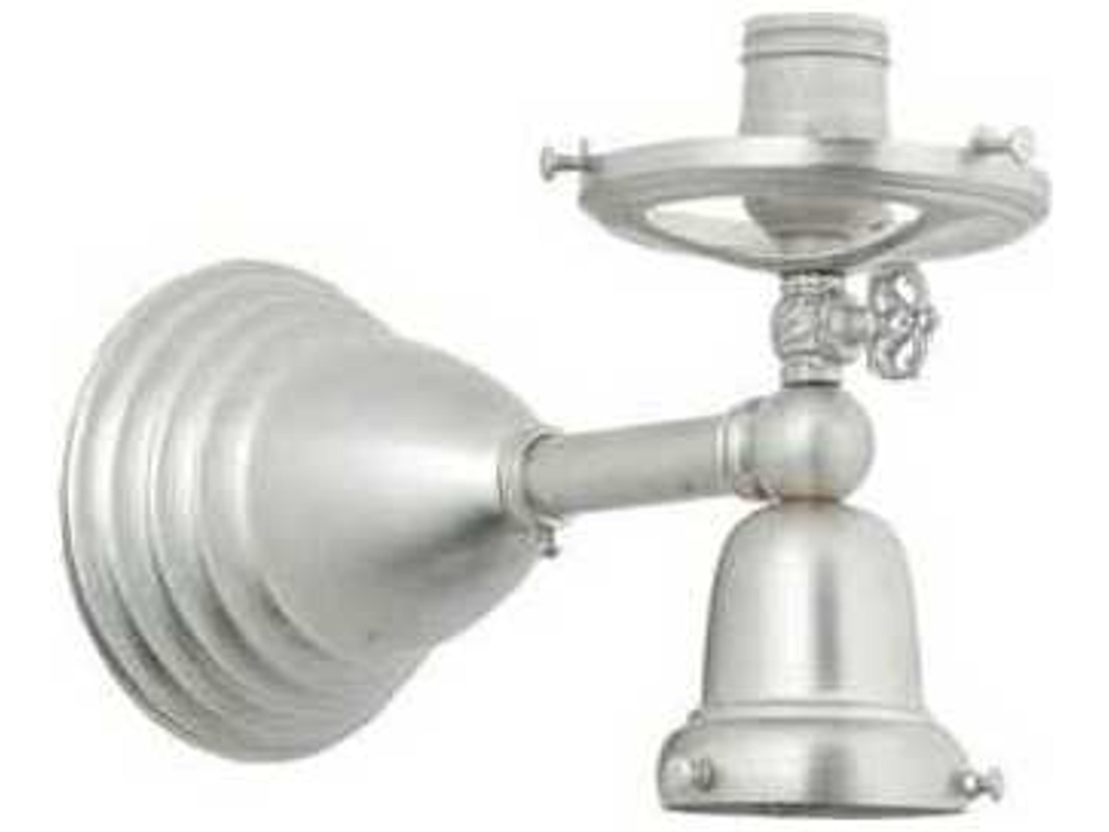 Revival Gas And Electric 2-Light Nickel Wall Sconce