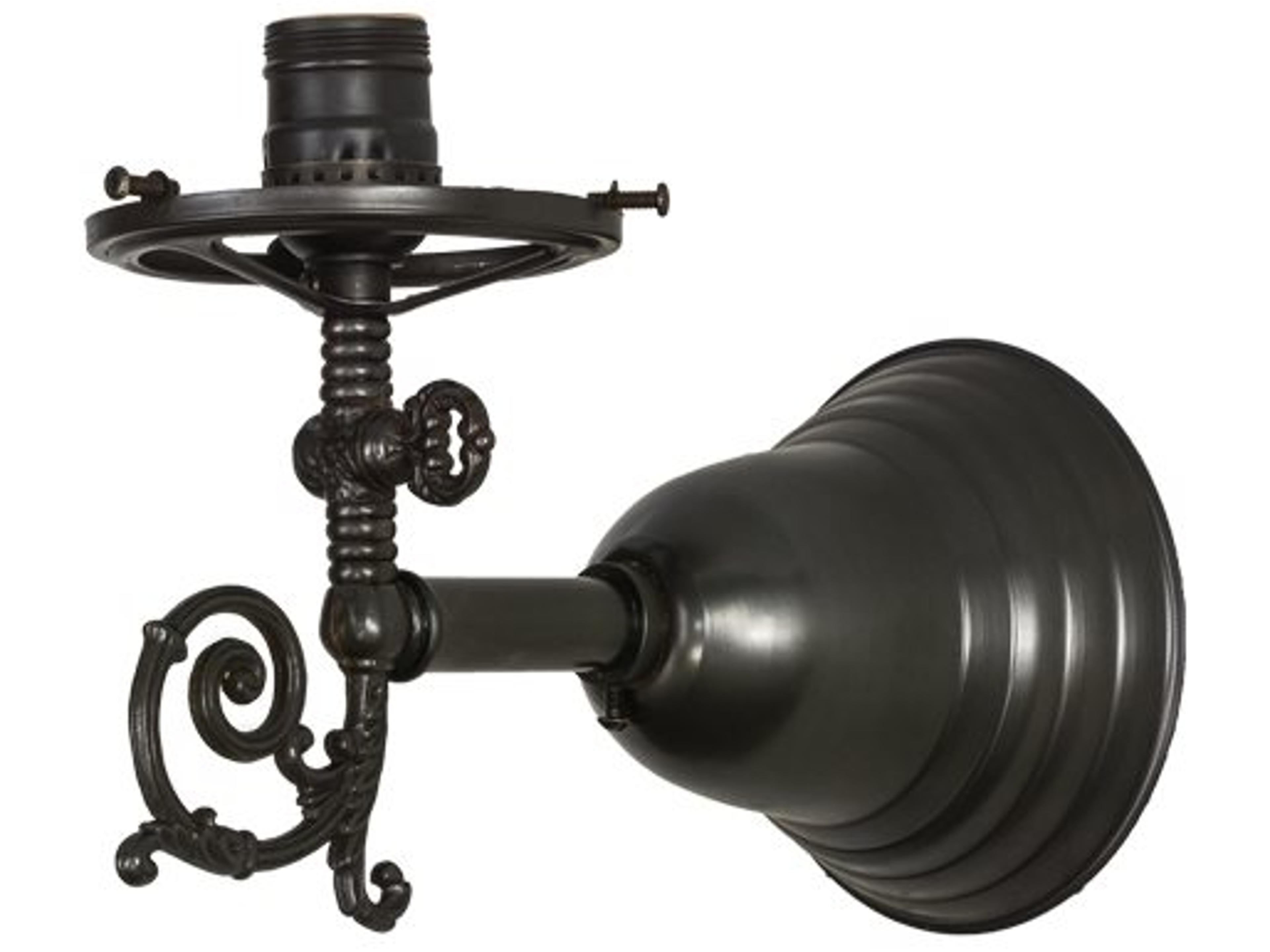 1-Light Brown Wall Sconce