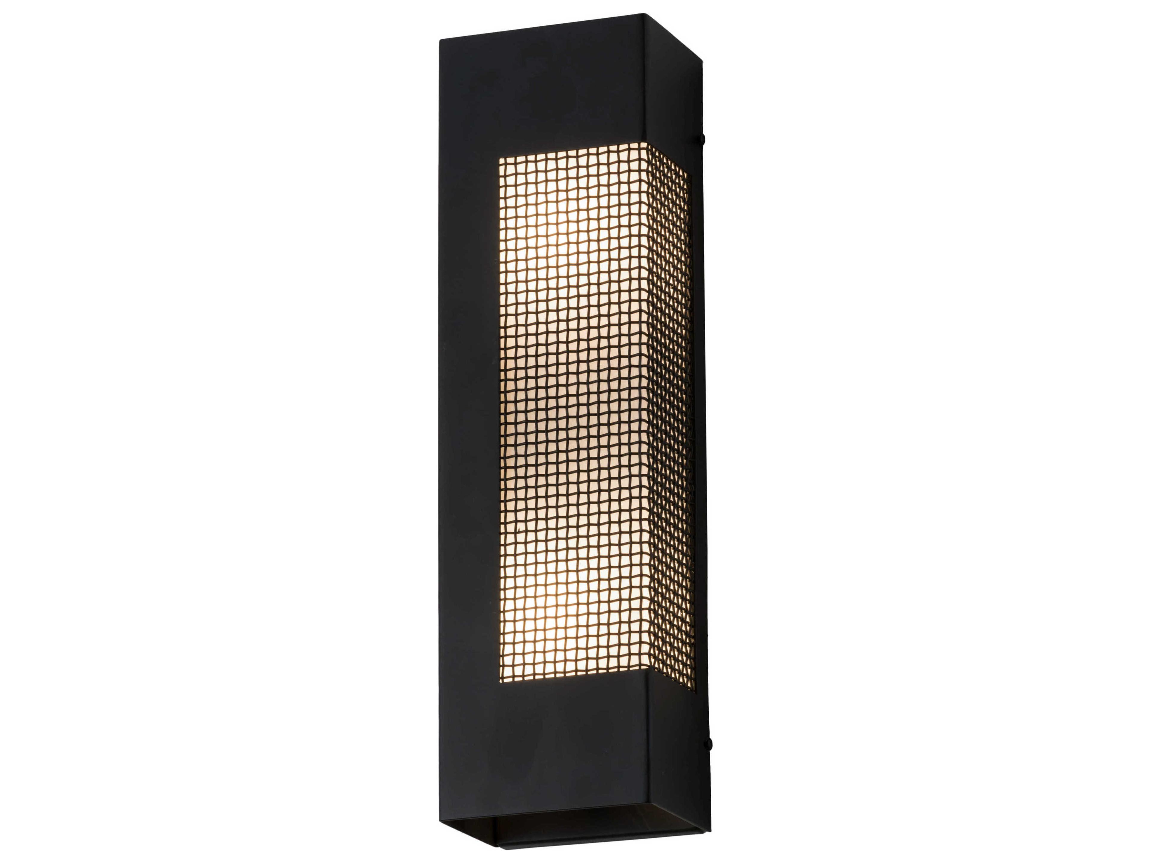 Meyda 2-Light Black Wall Sconce