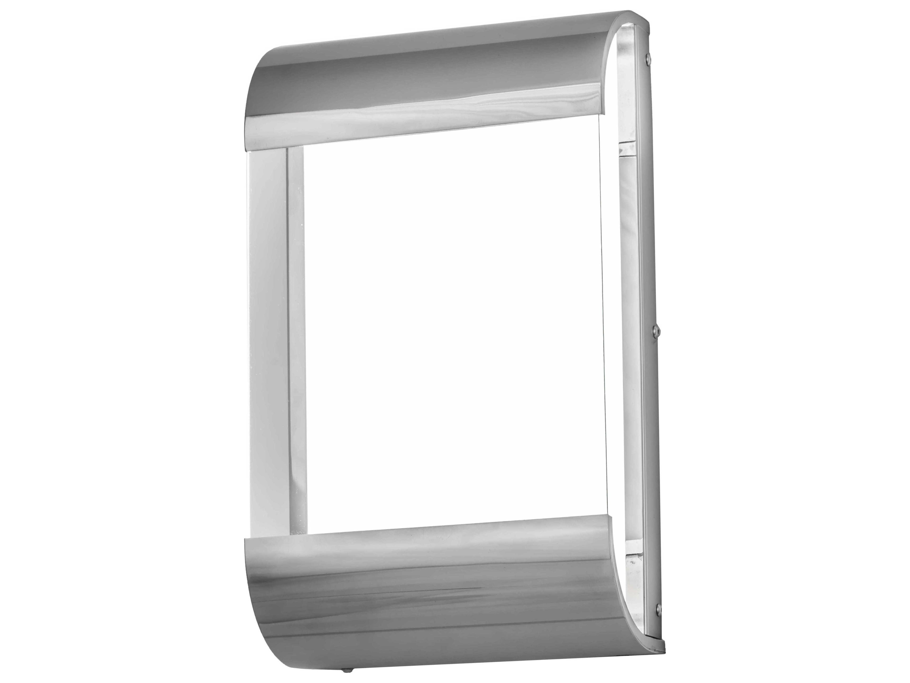 Led Clear Glass Wall Sconce