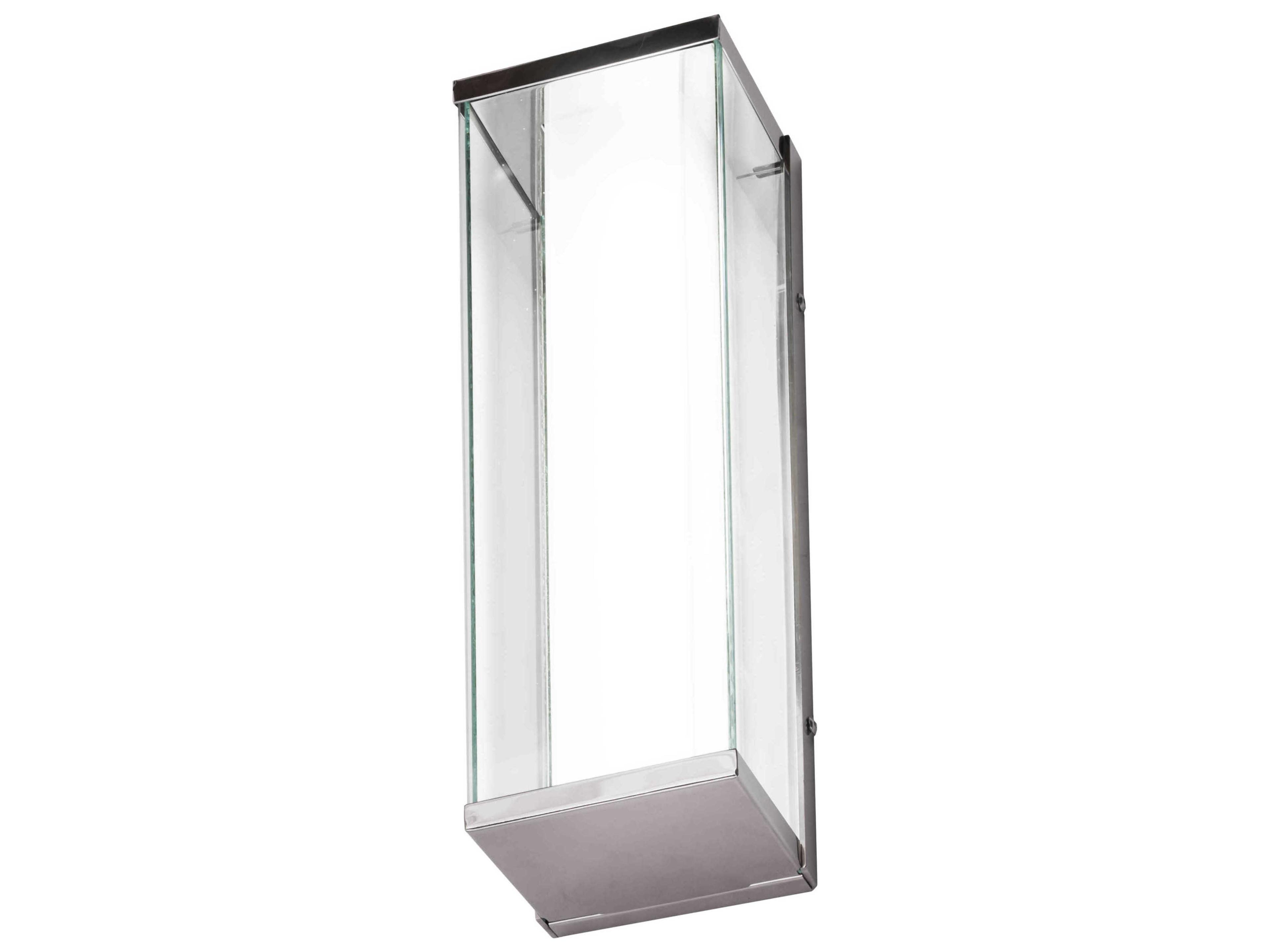 Led Clear Glass Wall Sconce