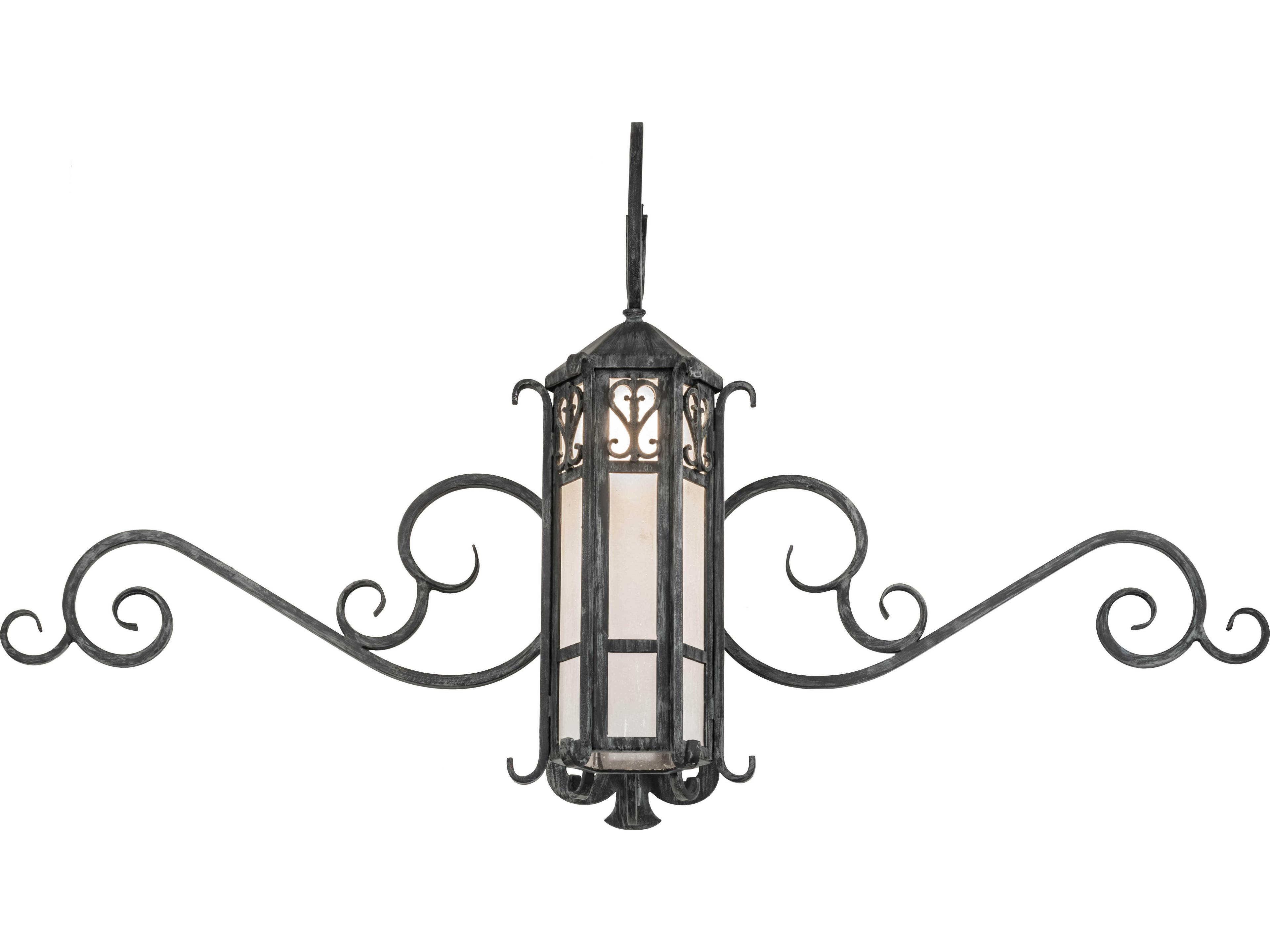 Caprice 1-Light Gray Glass Wall Sconce