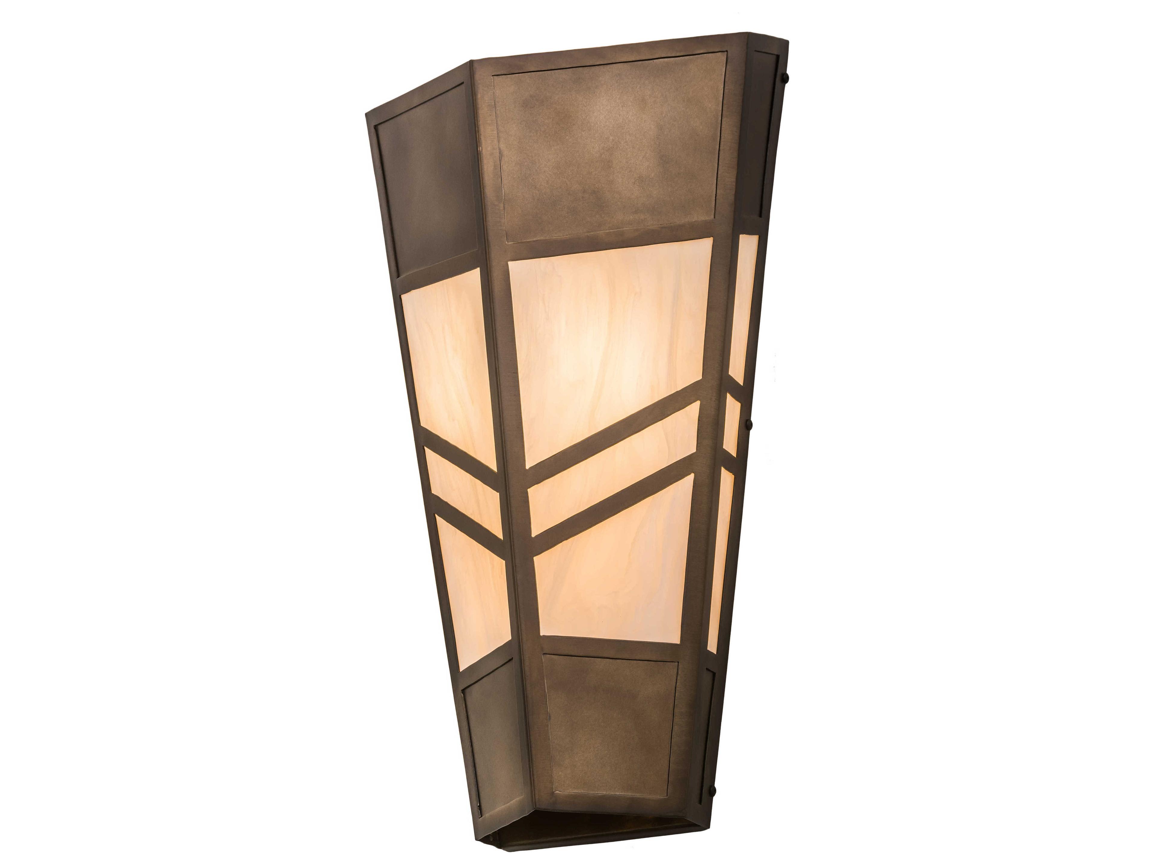 Santa Fe 2 1 Copper Glass Wall Sconce