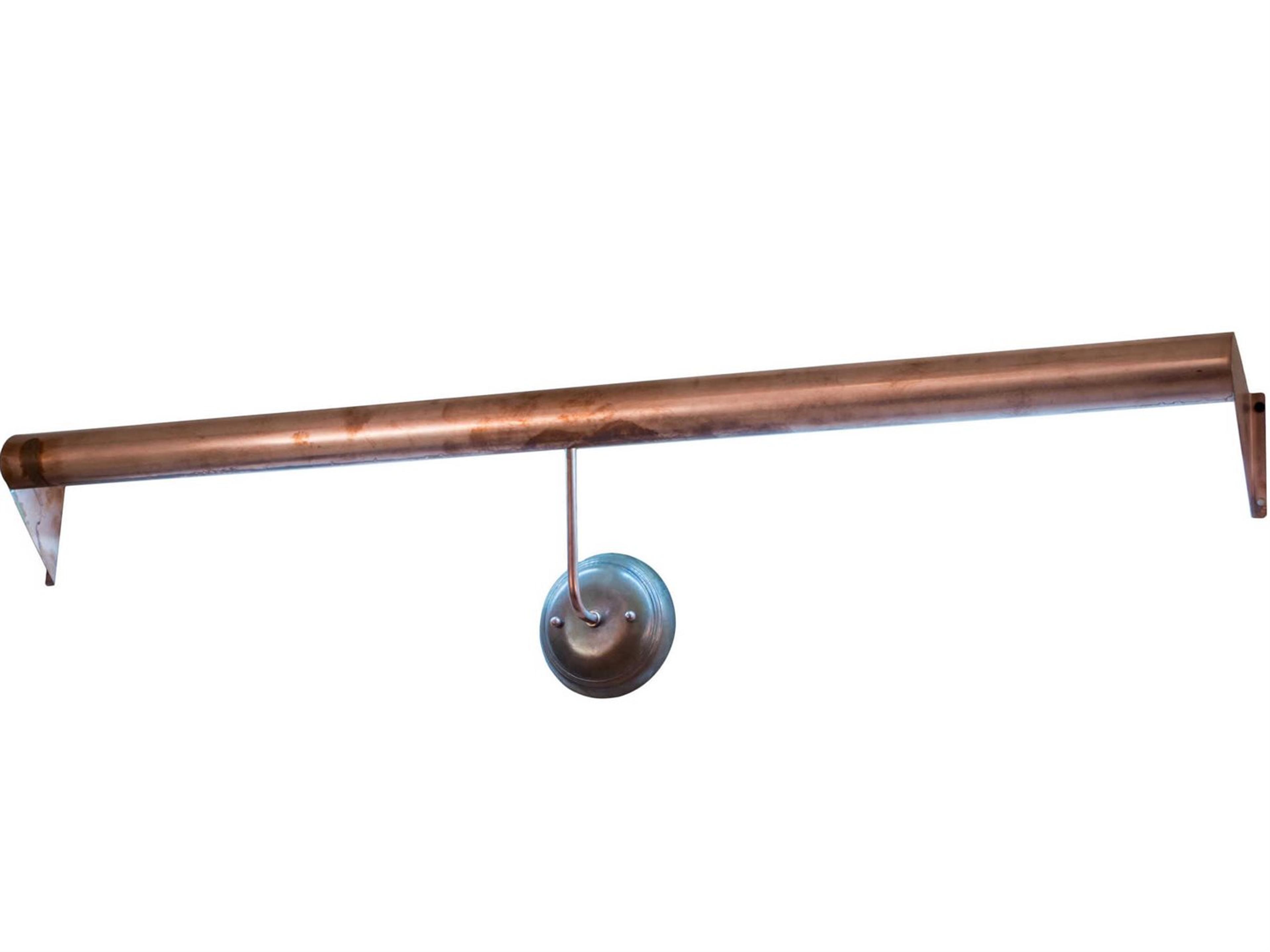 Meyda Led Copper Glass Vanity Light