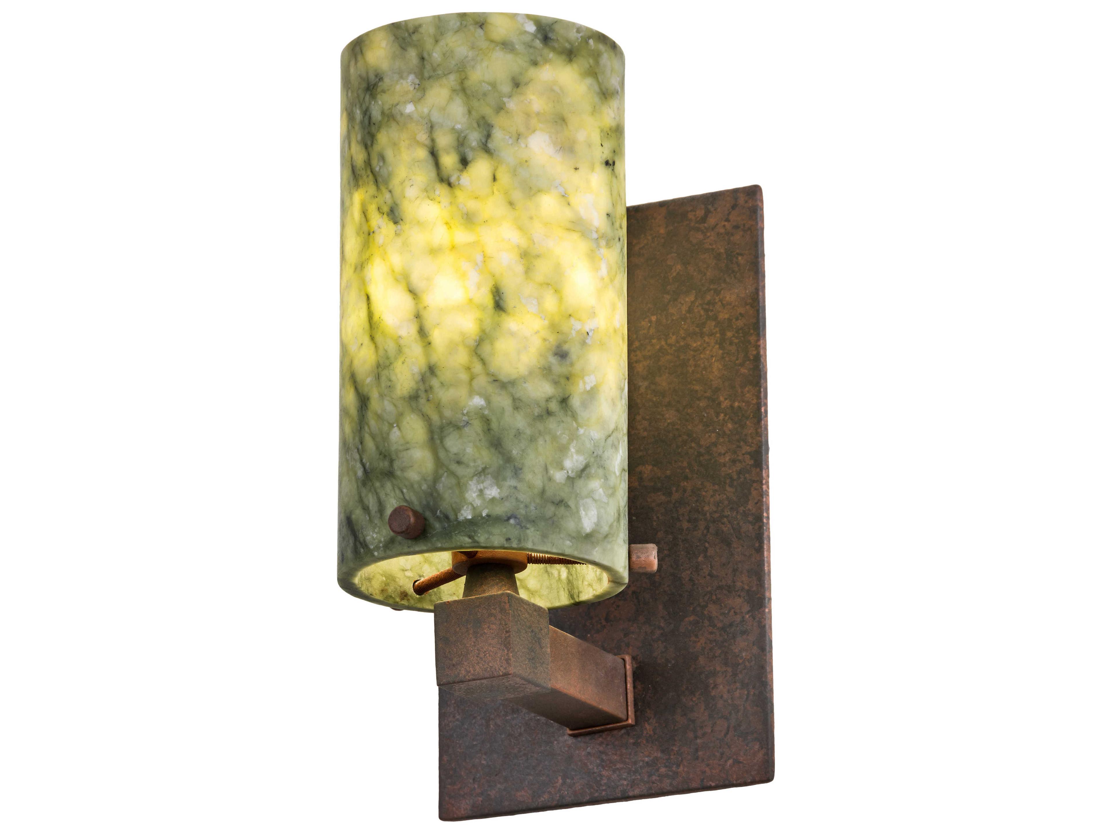 1-Light Brown Wall Sconce