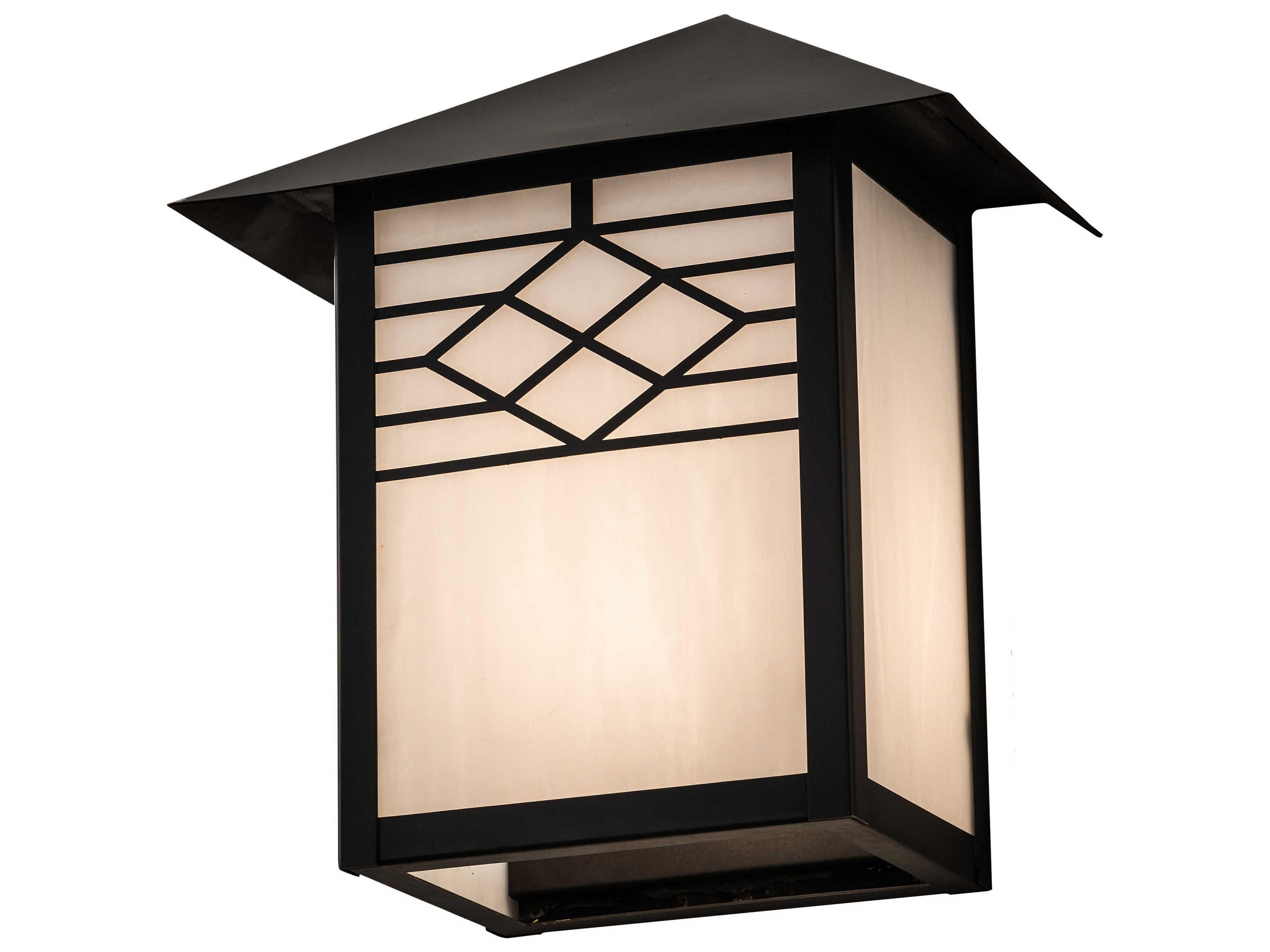 1-Light Brown Wall Sconce