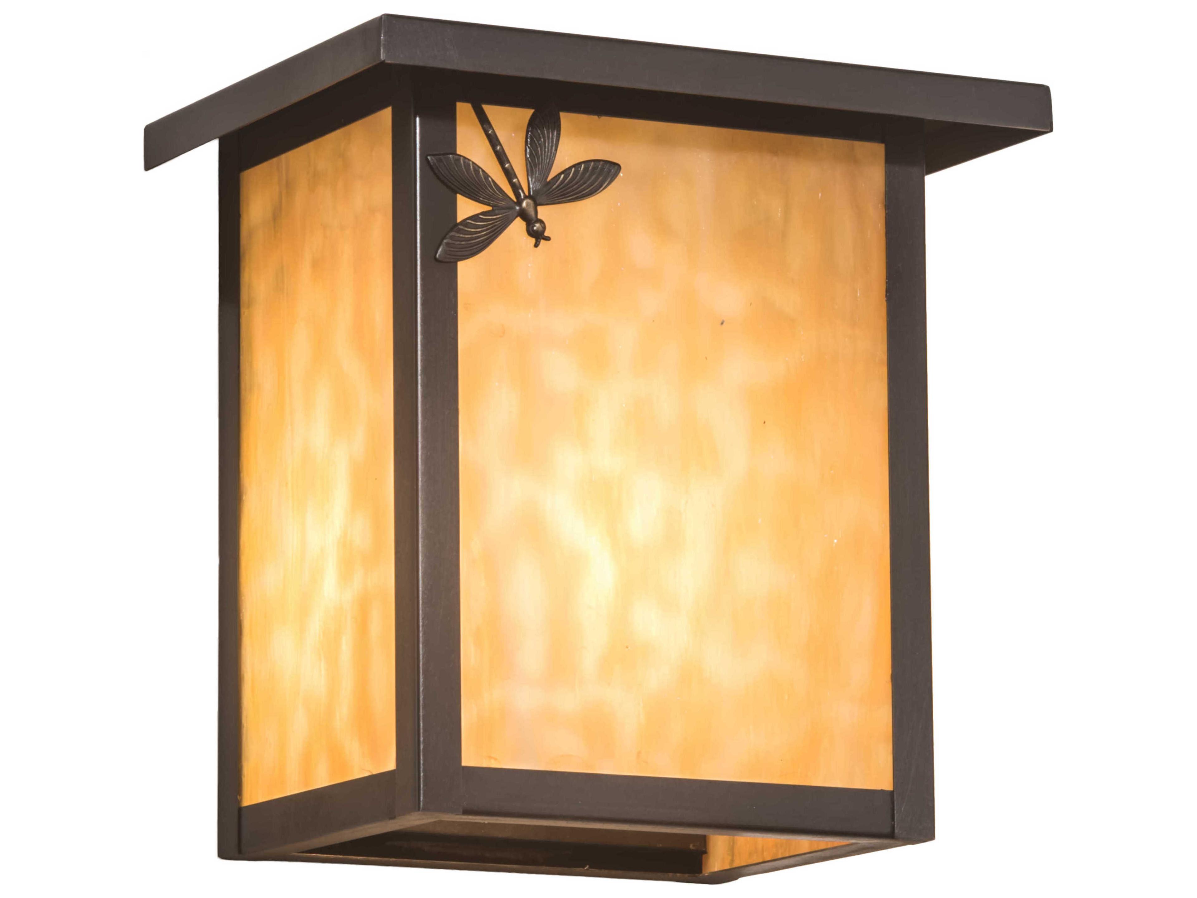 1-Light Brown Wall Sconce