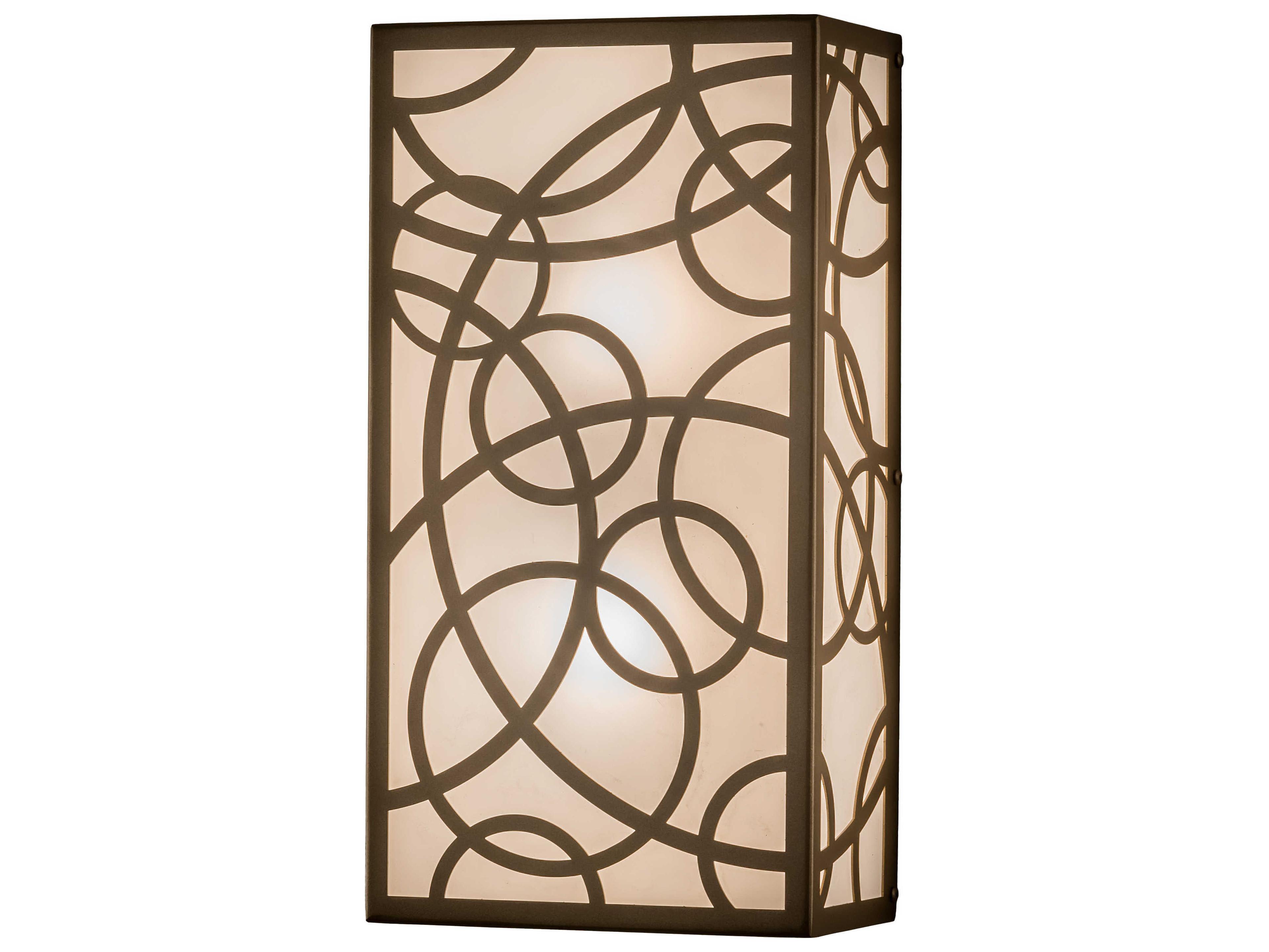 Meyda 2-Light Gold LED Wall Sconce